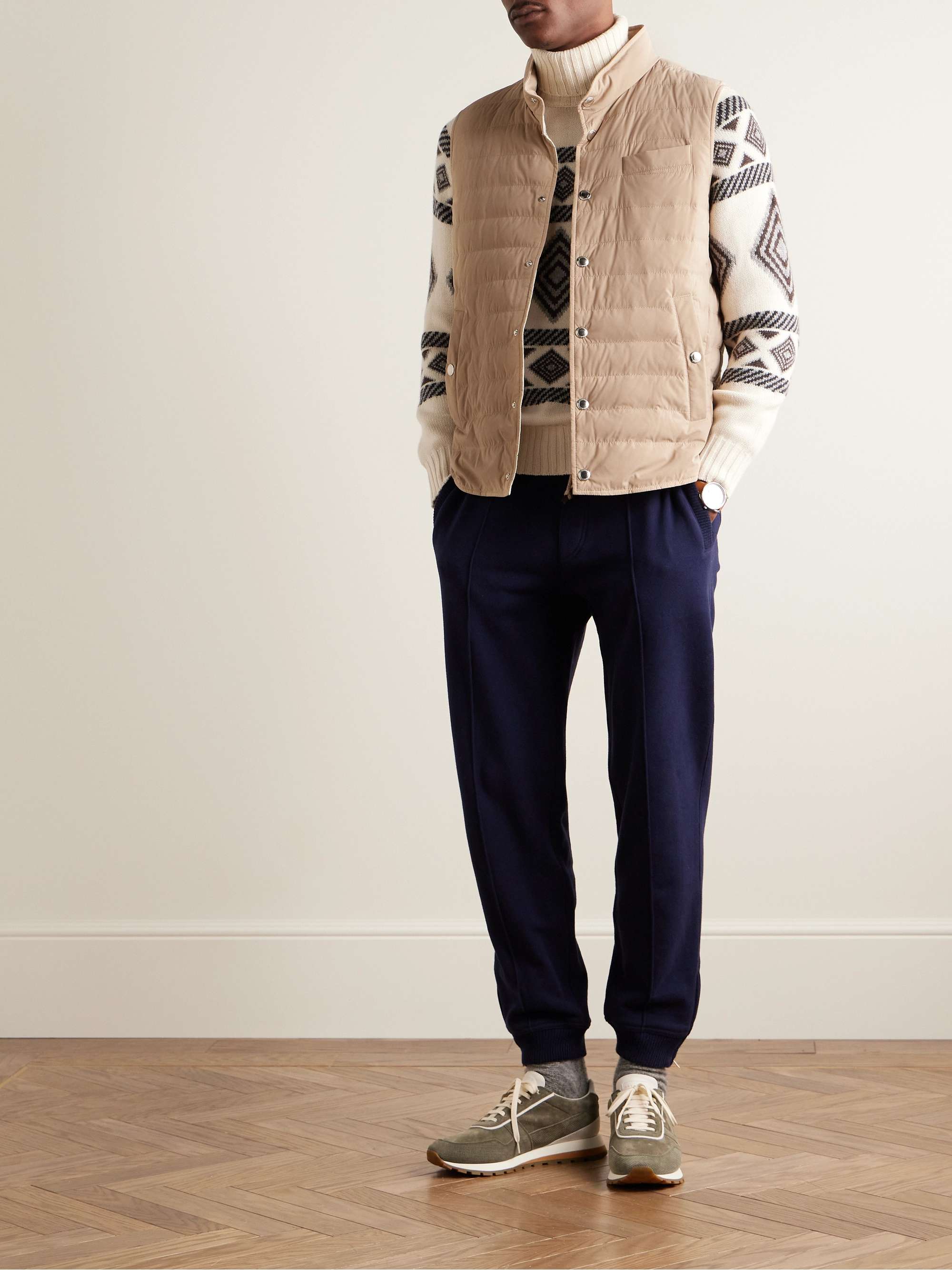 BRUNELLO CUCINELLI Quilted Nylon Down Gilet