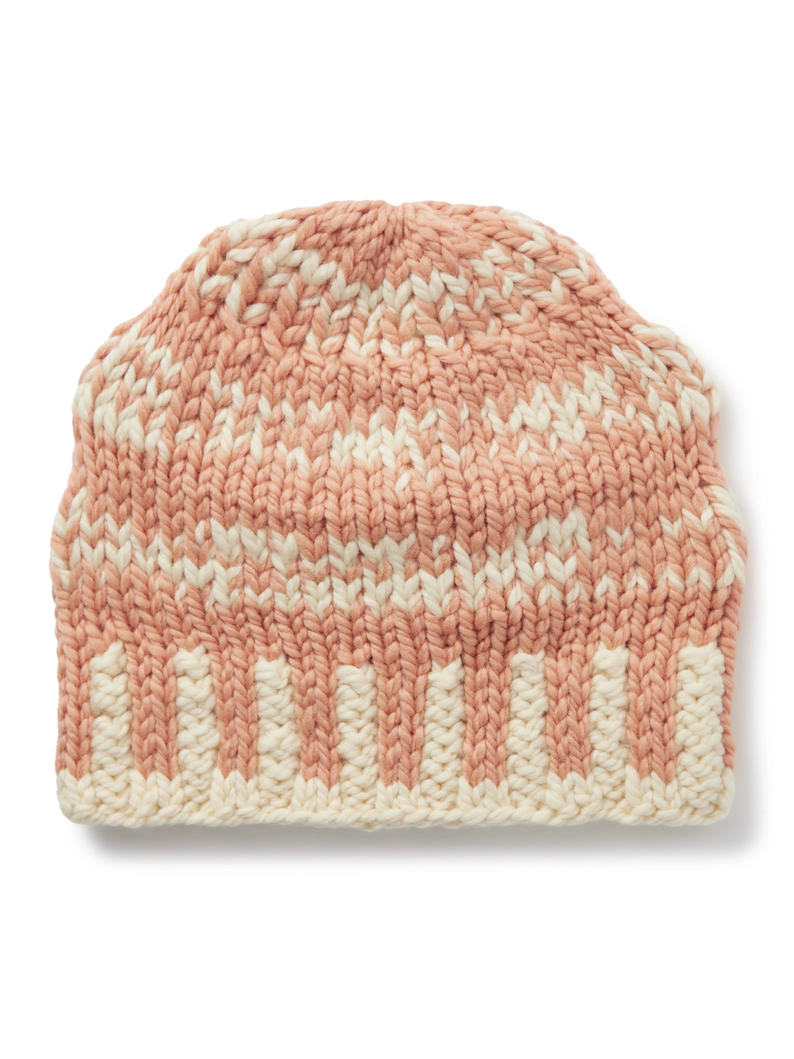 Two-Tone Wool Beanie