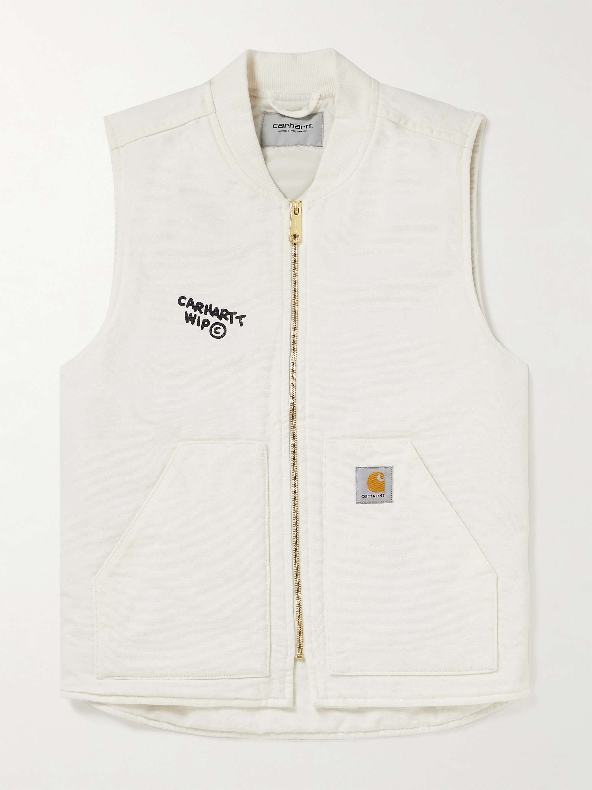 CARHARTT WIP Printed Padded Cotton-Canvas Gilet for Men | MR PORTER