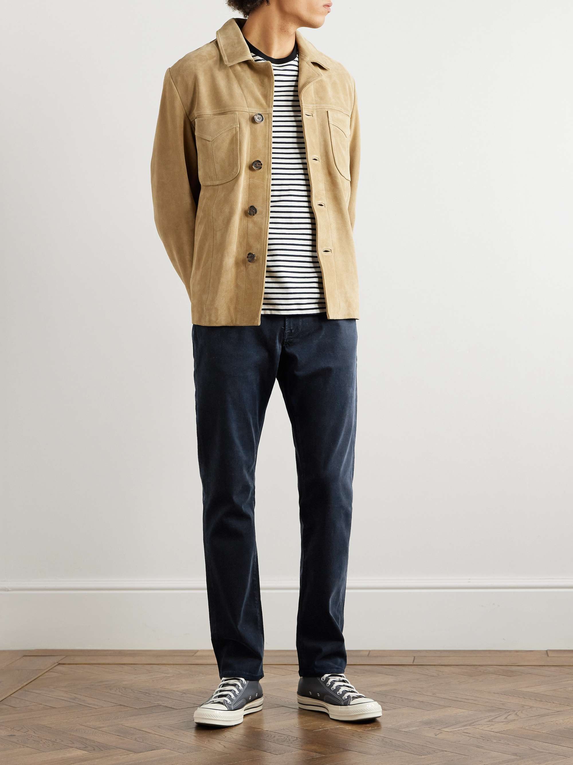 FRAME Pantaloni slim-fit in misto lyocell stretch L’Homme