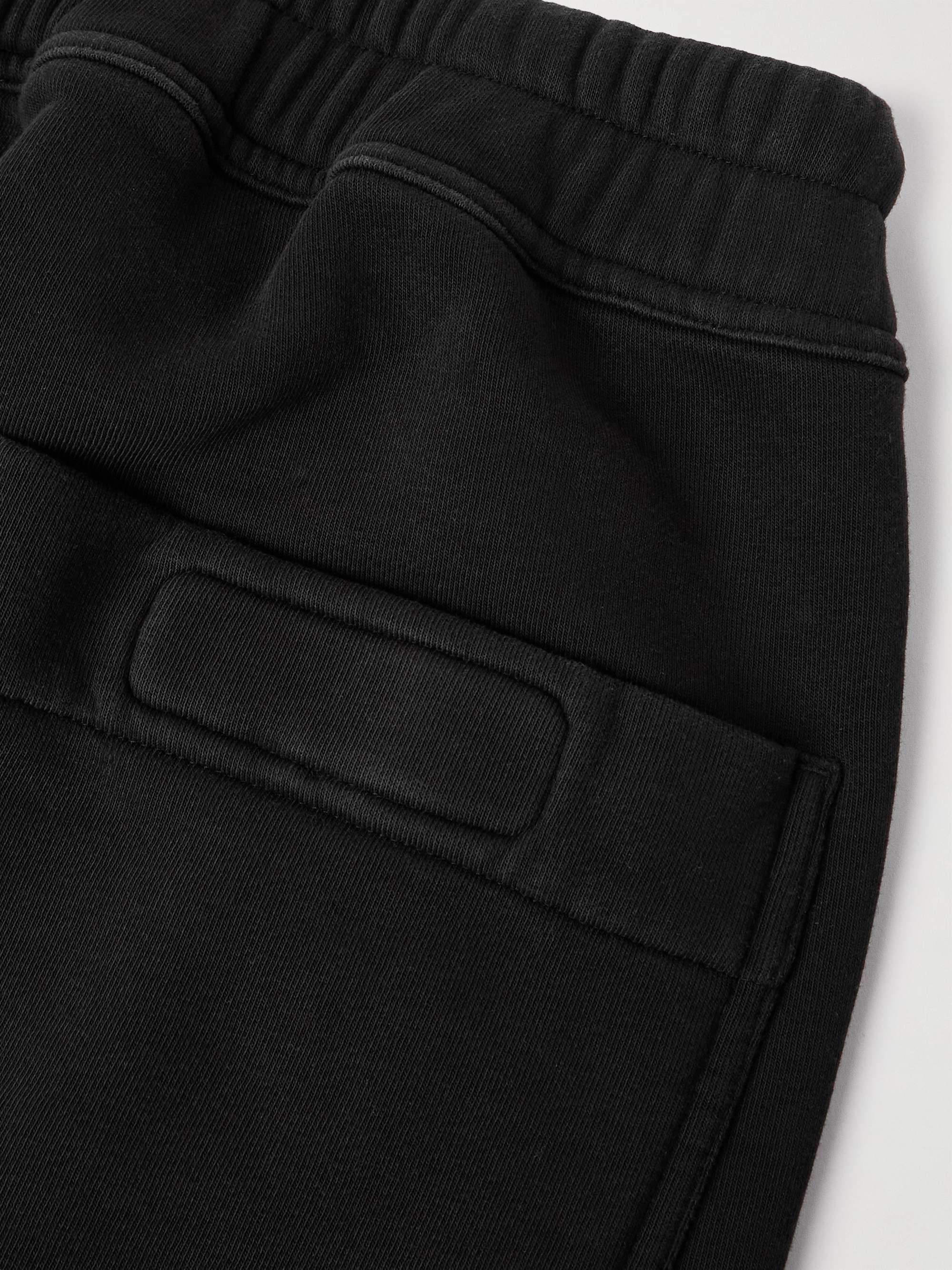 RICK OWENS + Moncler Cotton-Blend Jersey Sweatpants for Men | MR PORTER