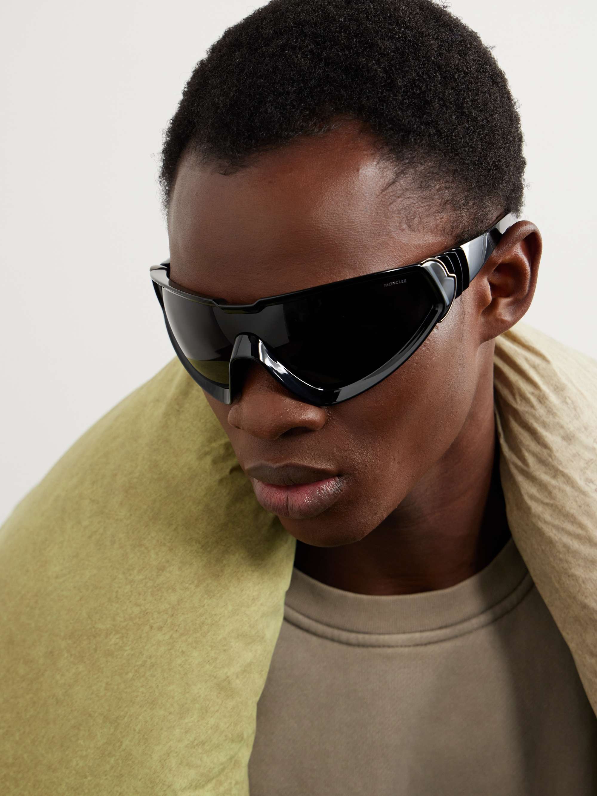 RICK OWENS + Moncler D-Frame Acetate Sunglasses for Men | MR PORTER