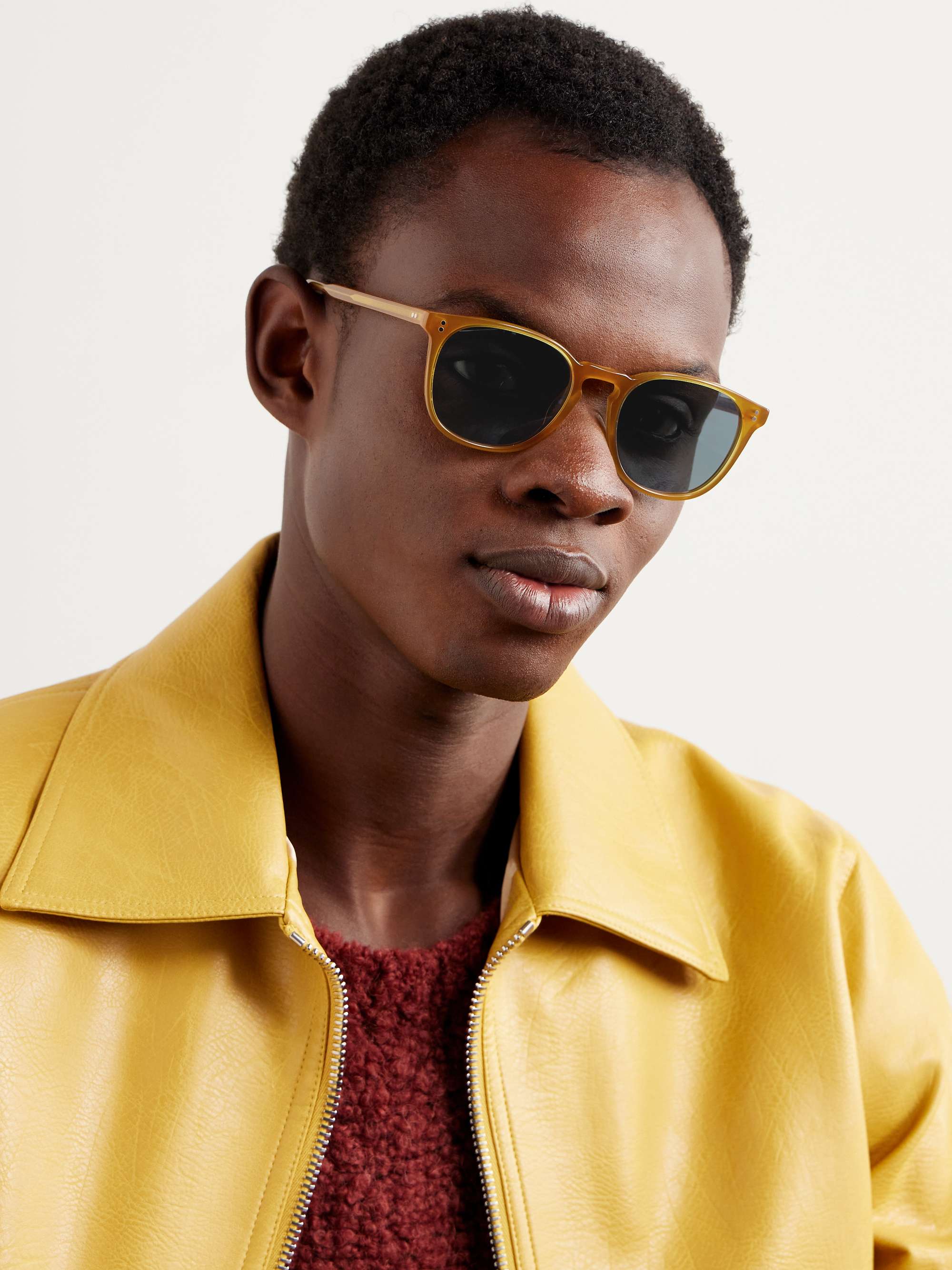 OLIVER PEOPLES Finley Esq. D-Frame Acetate Sunglasses for Men | MR PORTER