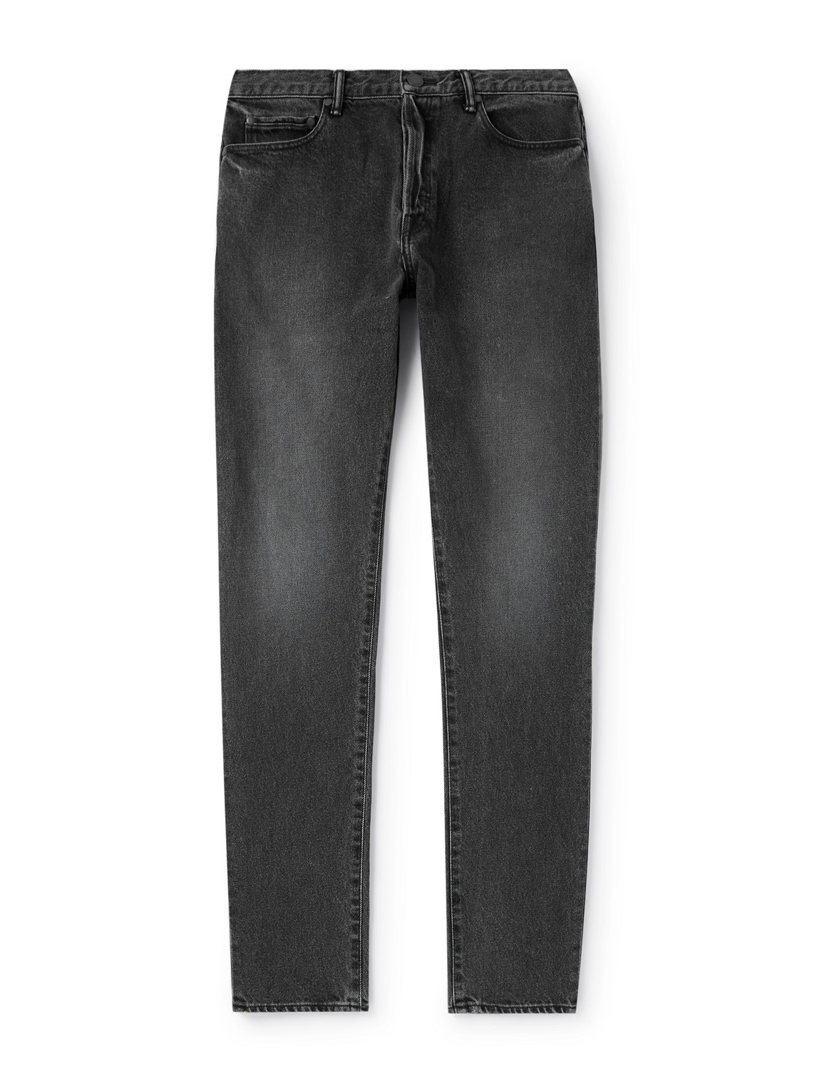 Shop John Elliott The Cast 2 Rigid Slim-fit Jeans In Black