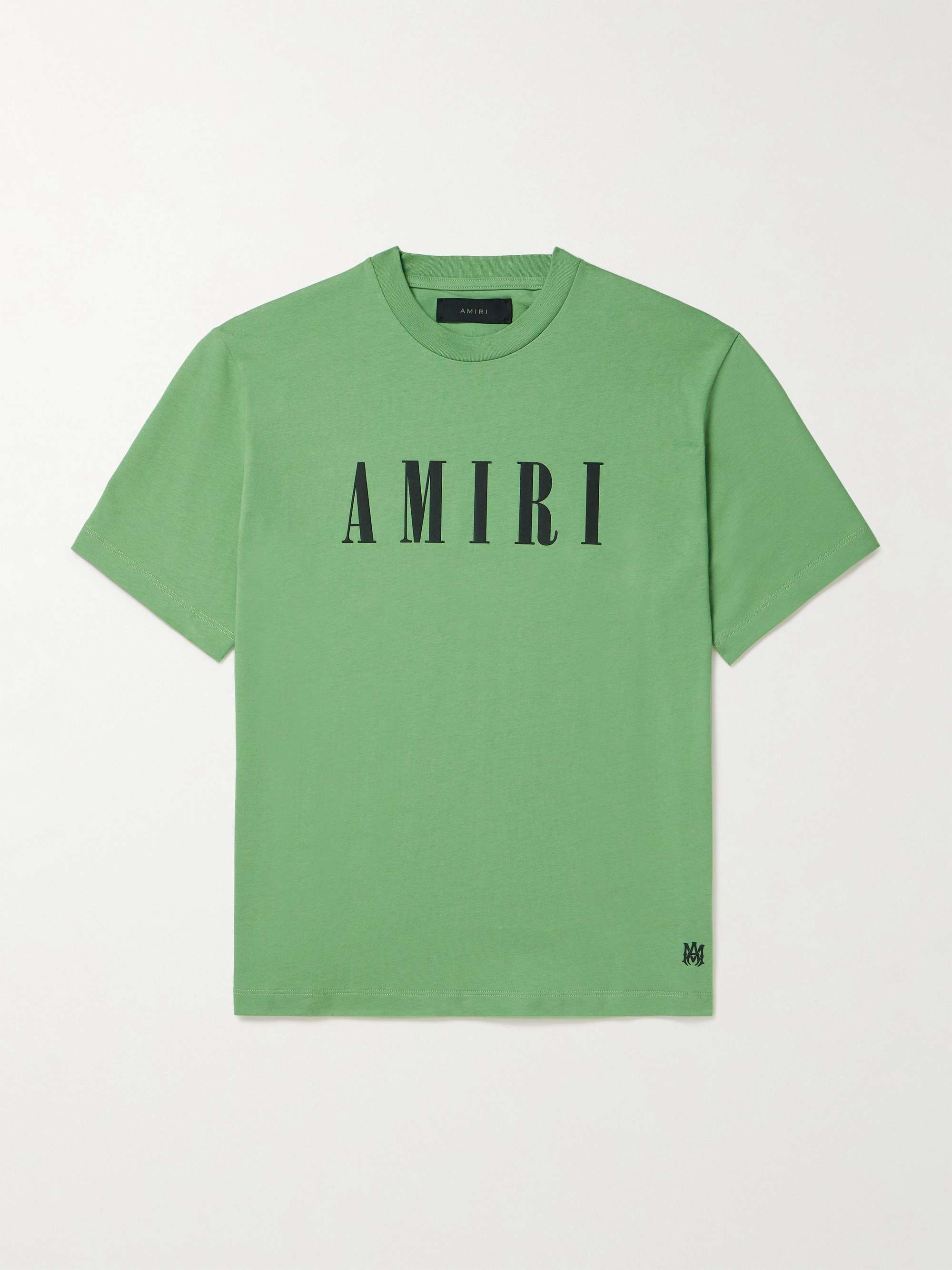 AMIRI graphic-print pyjama shorts - Blue