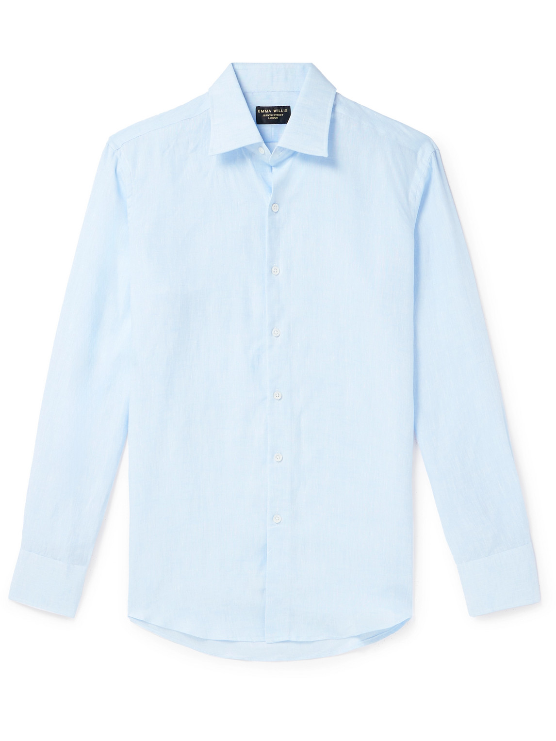 Emma Willis Linen Shirt In Blue