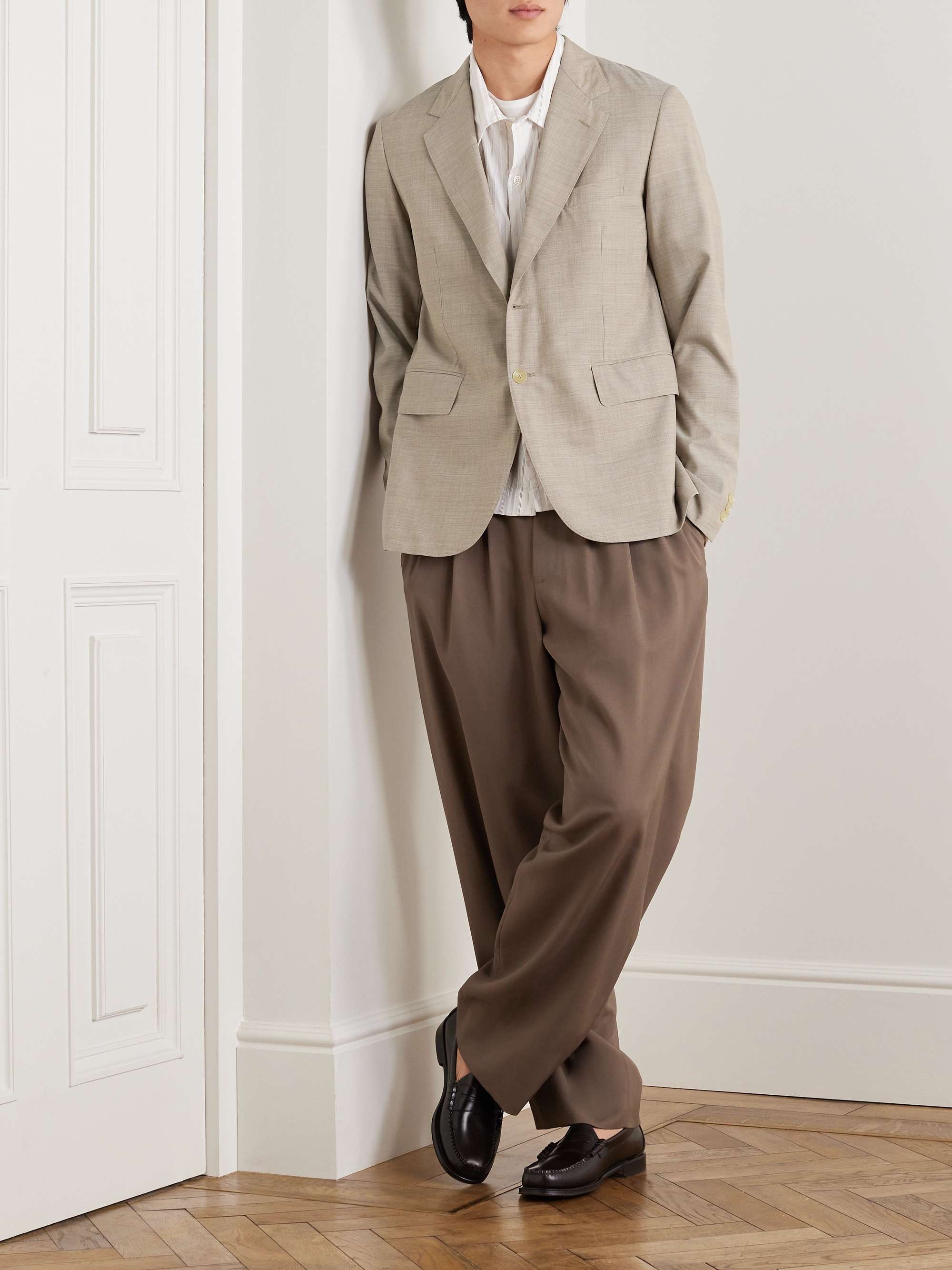 AURALEE オーラリー19SS WASHED LINEN JACKET 3