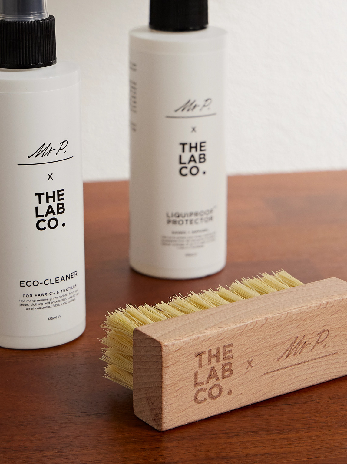 Mr P The Lab Co. Fabric And Shoe Care Kit In Colorless