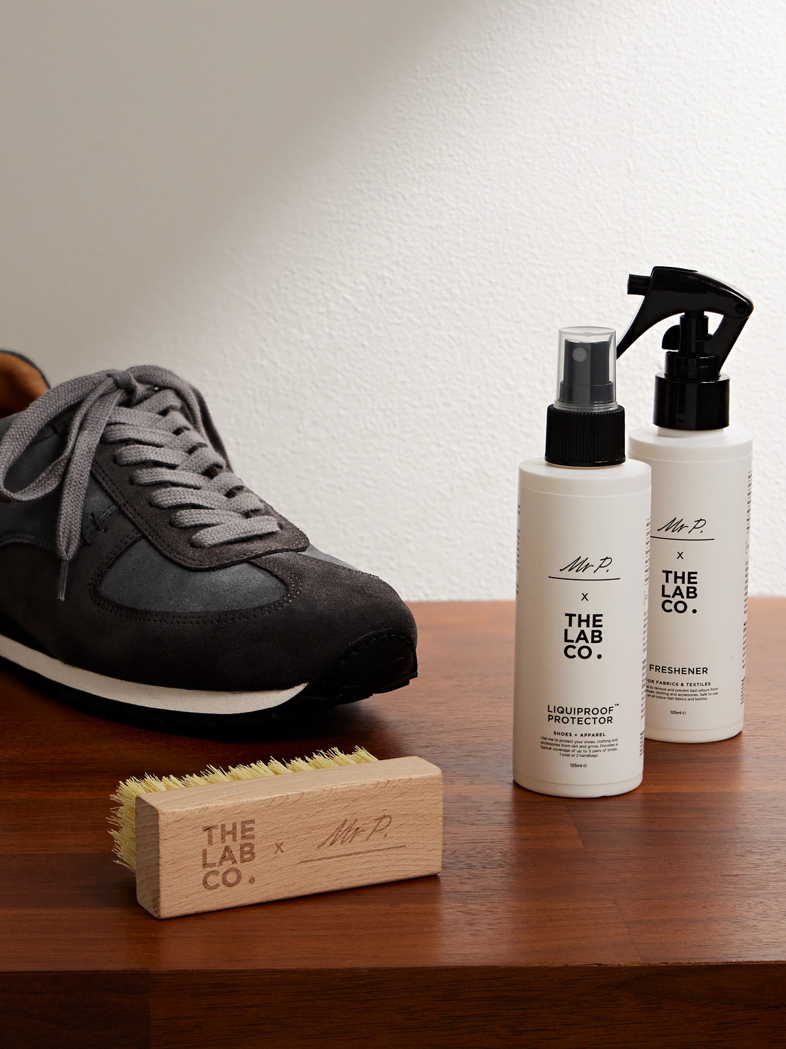 Mr P The Lab Co. Fabric And Shoe Care Kit In Colorless