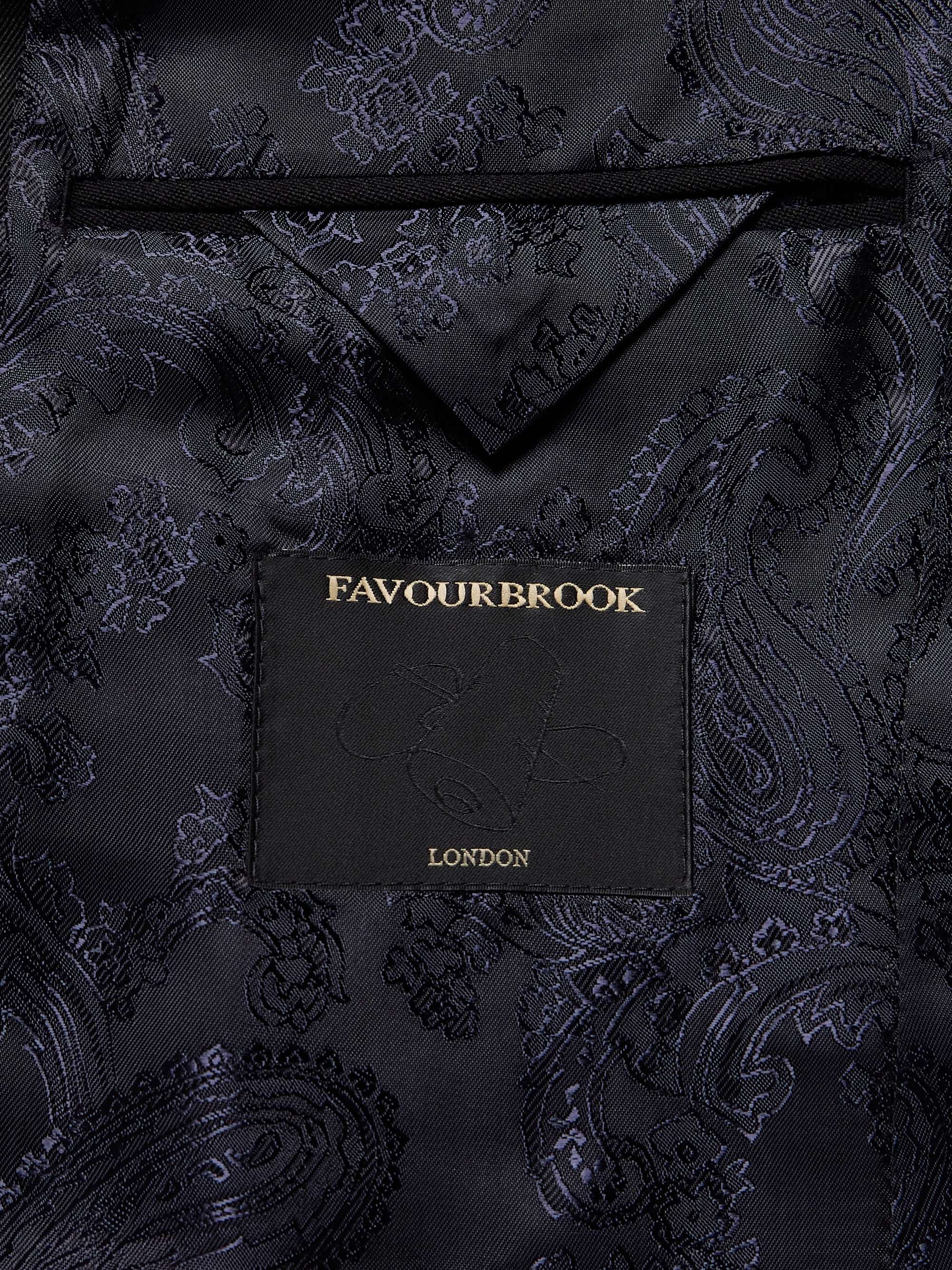 FAVOURBROOK Hampton Shawl-Collar Grosgrain-Trimmed Wool Tuxedo Jacket ...