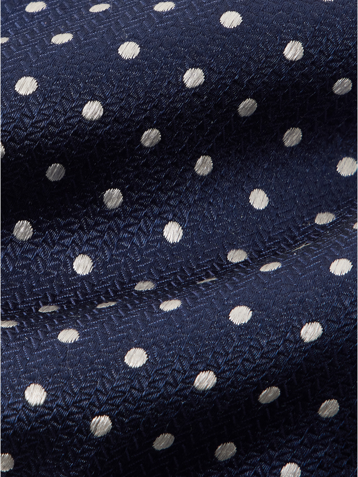 Shop Favourbrook Pickwick 7.5cm Polka-dot Silk-jacquard Tie In Blue