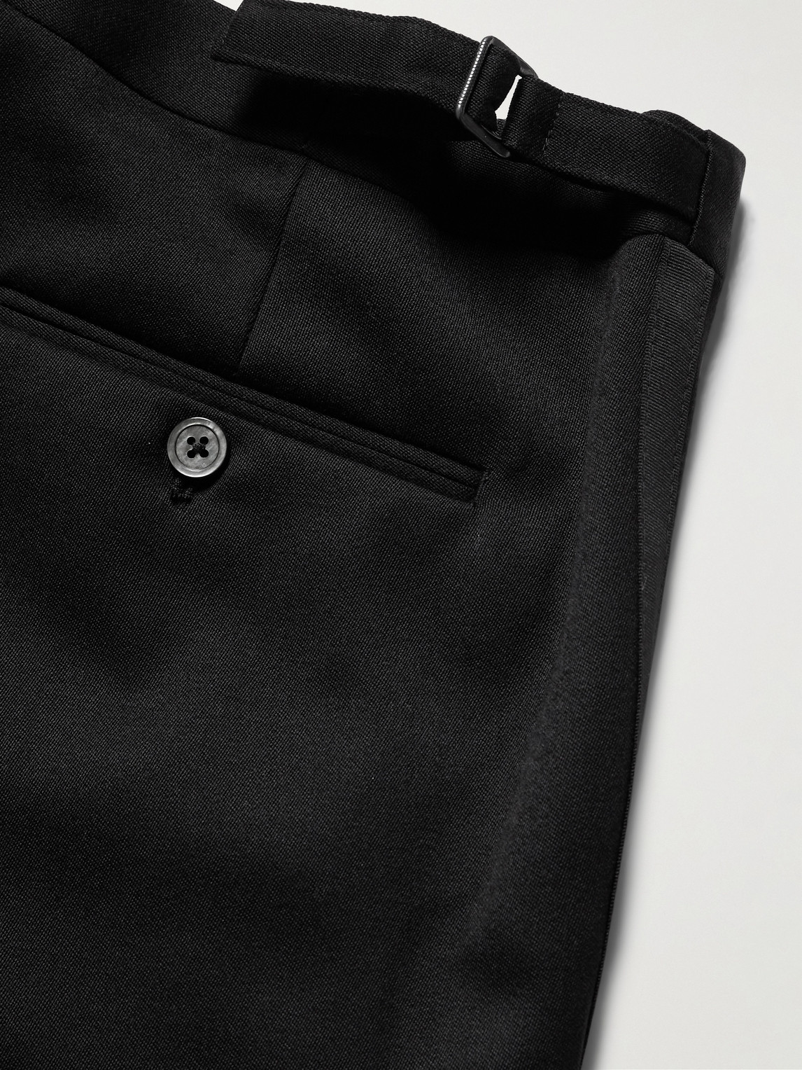 Hampton Slim-Fit Grosgrain-Trimmed Wool-Twill Tuxedo Trousers