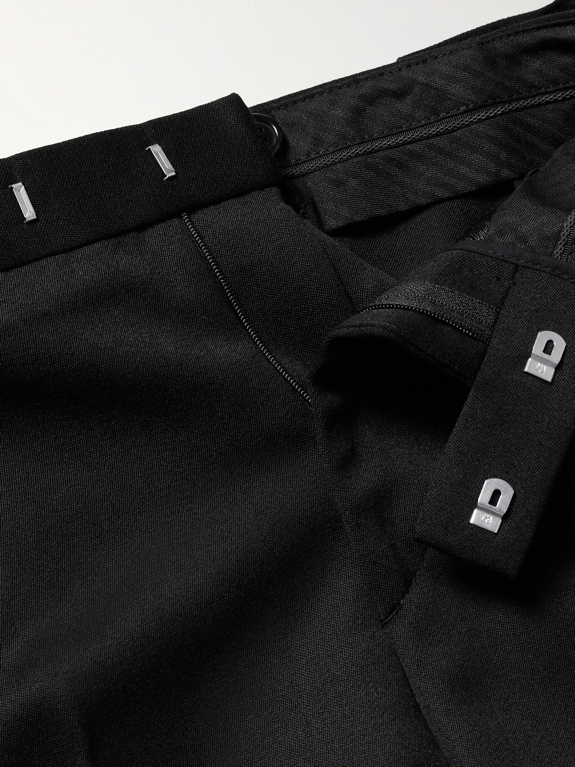 Hampton Slim-Fit Grosgrain-Trimmed Wool-Twill Tuxedo Trousers