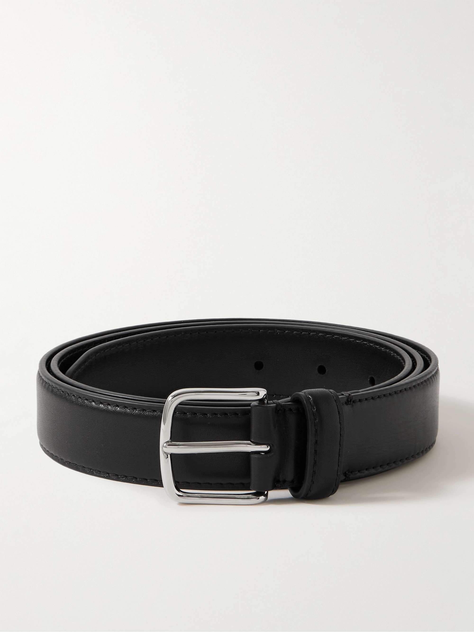 THE ROW 3cm Leather Belt for Men