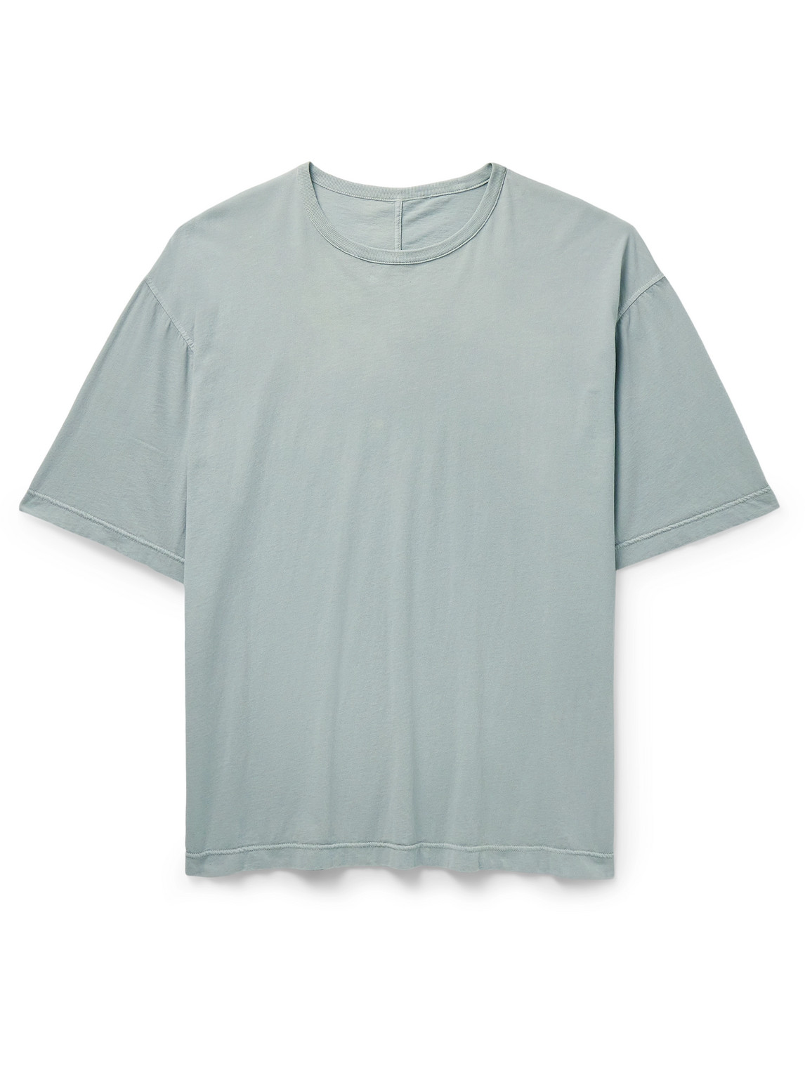 Shop The Row Steven Cotton-jersey T-shirt In Blue