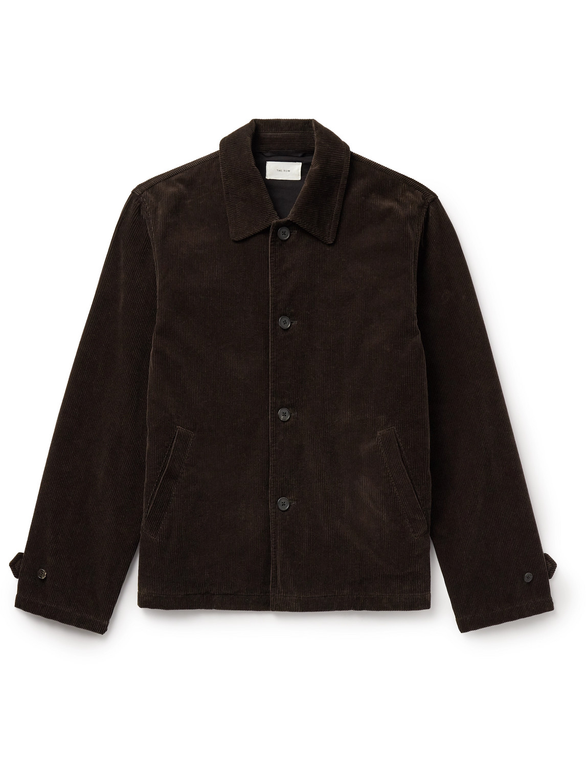 The Row | Brown | Frank Cotton-Corduroy Jacket - Men_ | #O23232