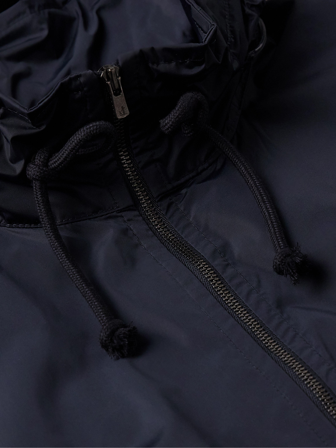 The Row Jett Shell Jacket In Blue