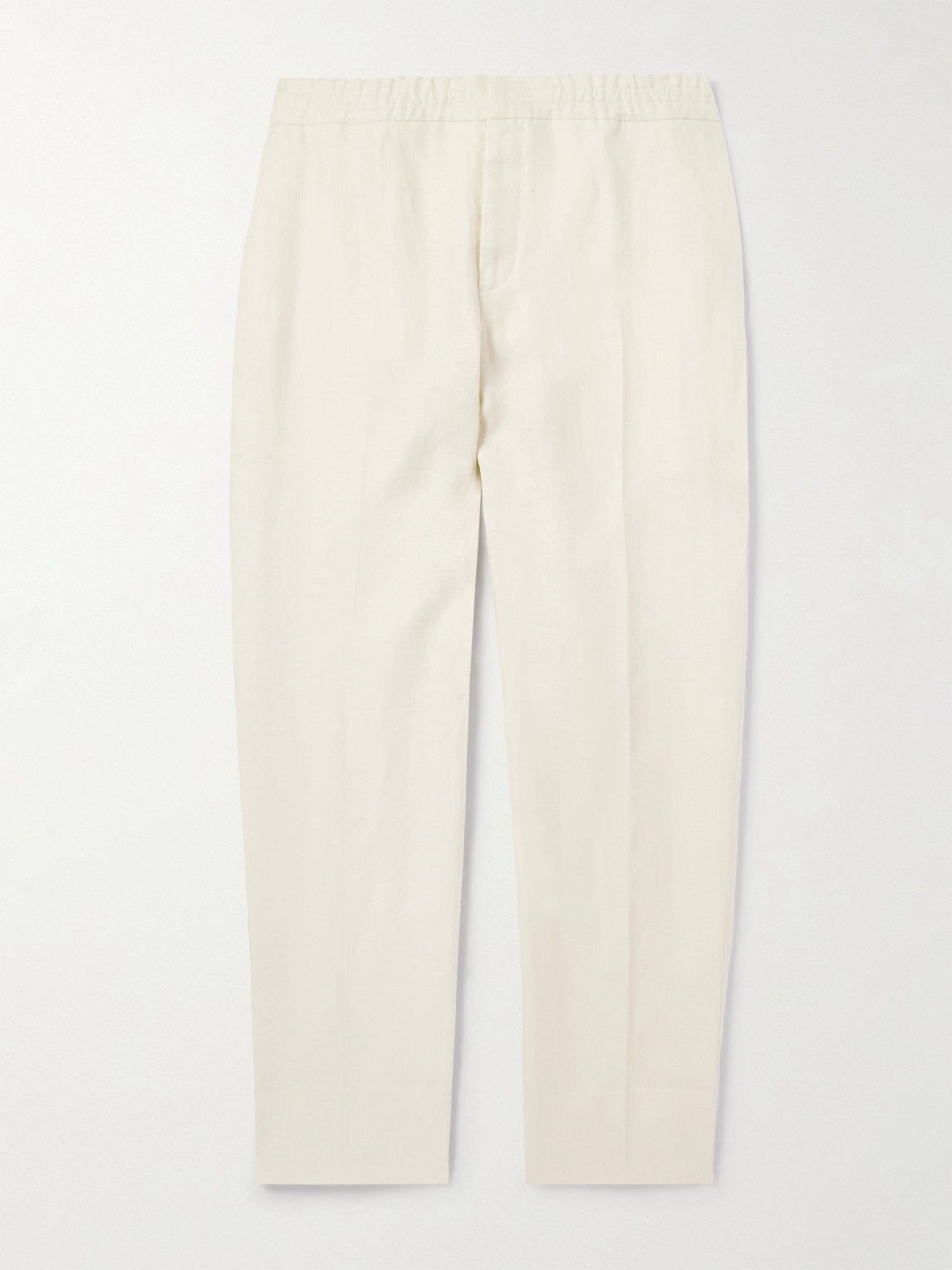 Zegna Tapered Oasi Linen Trousers - Men