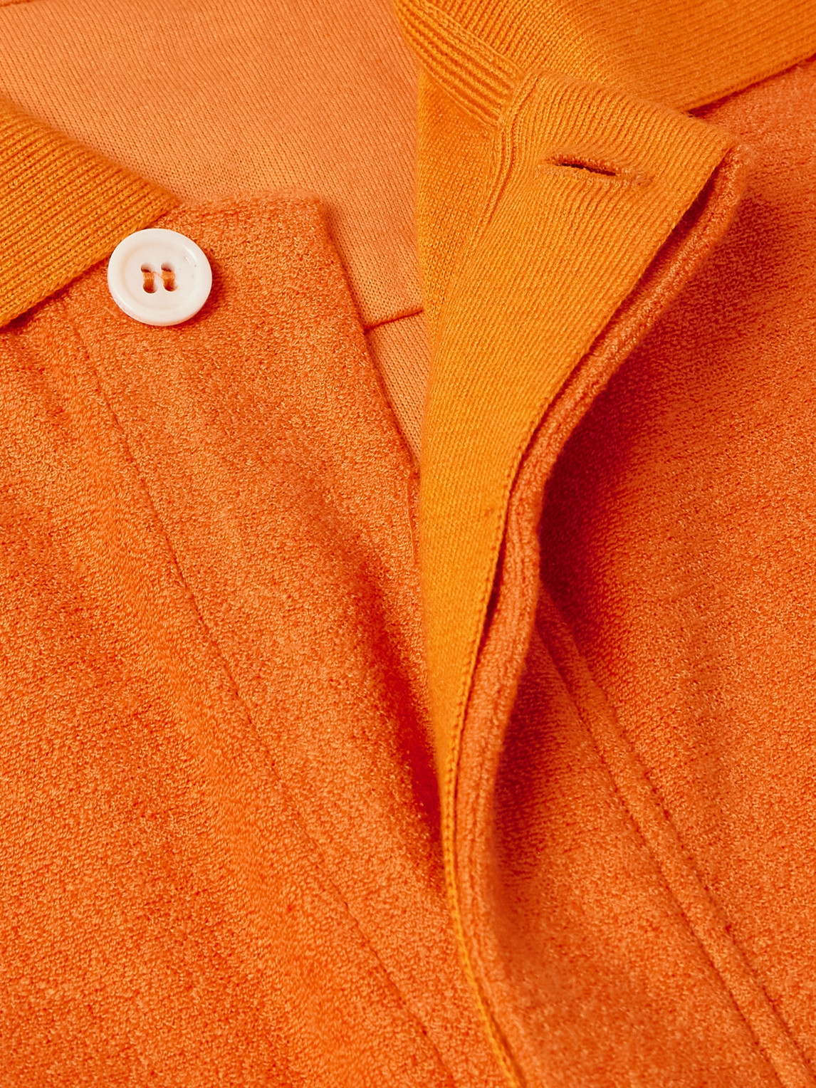 Cotton And Silk-Blend Terry Shirt