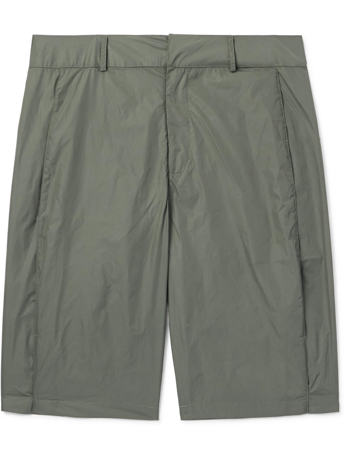 Straight-Leg Panelled Shell Shorts