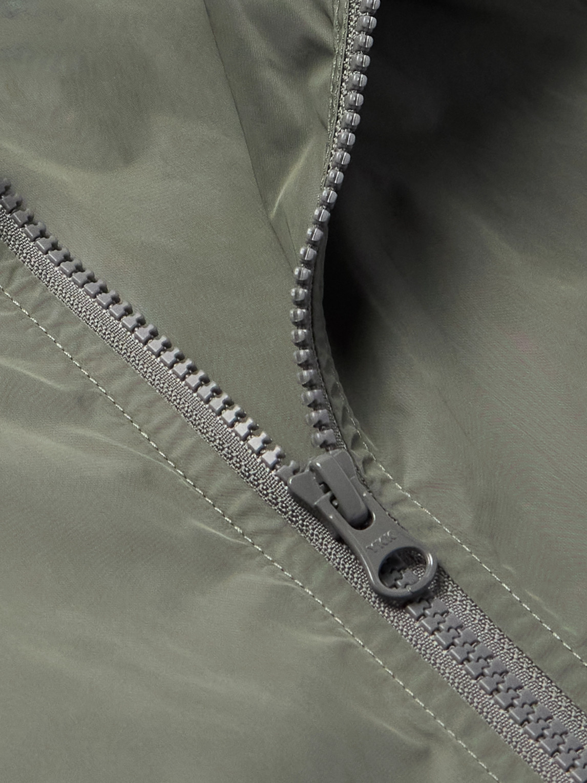  Saif Ud Deen - Panelled Shell Shirt - Men - Green - S 