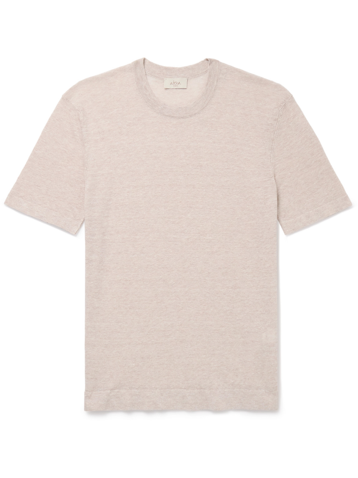 Linen and Cotton-Blend Jersey T-Shirt