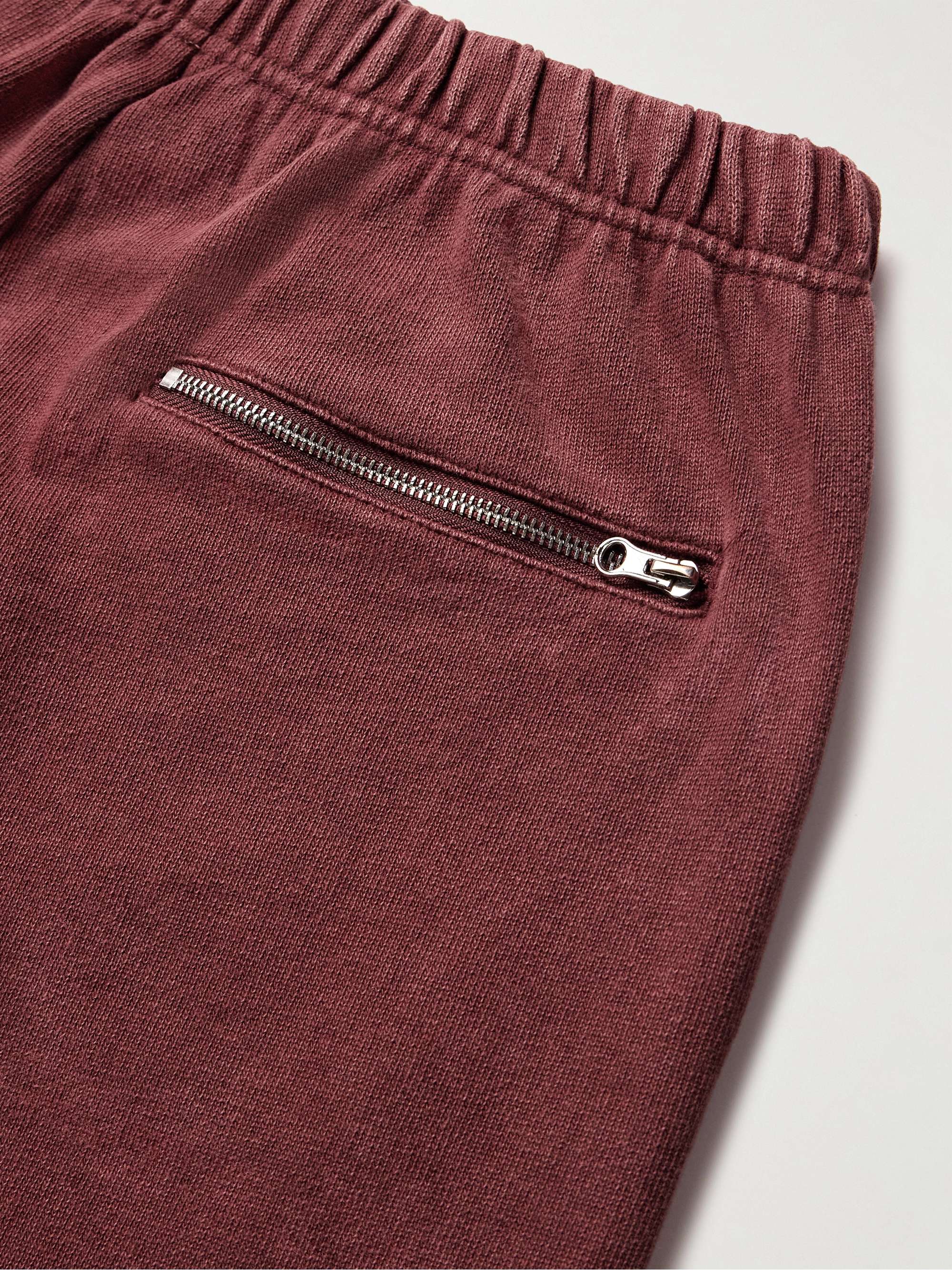 THROWING FITS Tapered LogoEmbroidered CottonJersey Sweatpants for Men