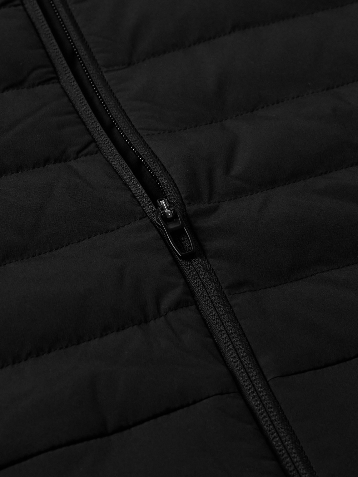 Shop Lululemon Down For It All Quilted Primaloft Glyde™ And Stretch-jersey Down Jacket In Black