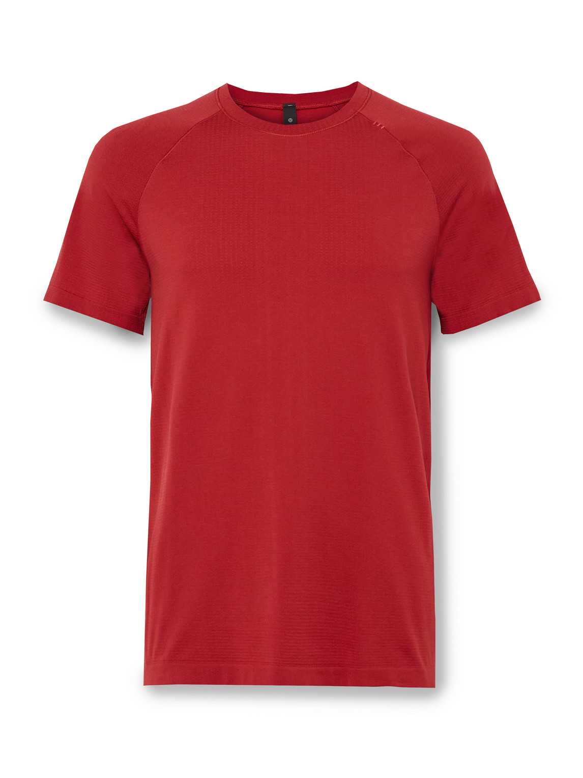 Lululemon Metal Vent Tech 2.5 Stretch-jersey T-shirt In Red