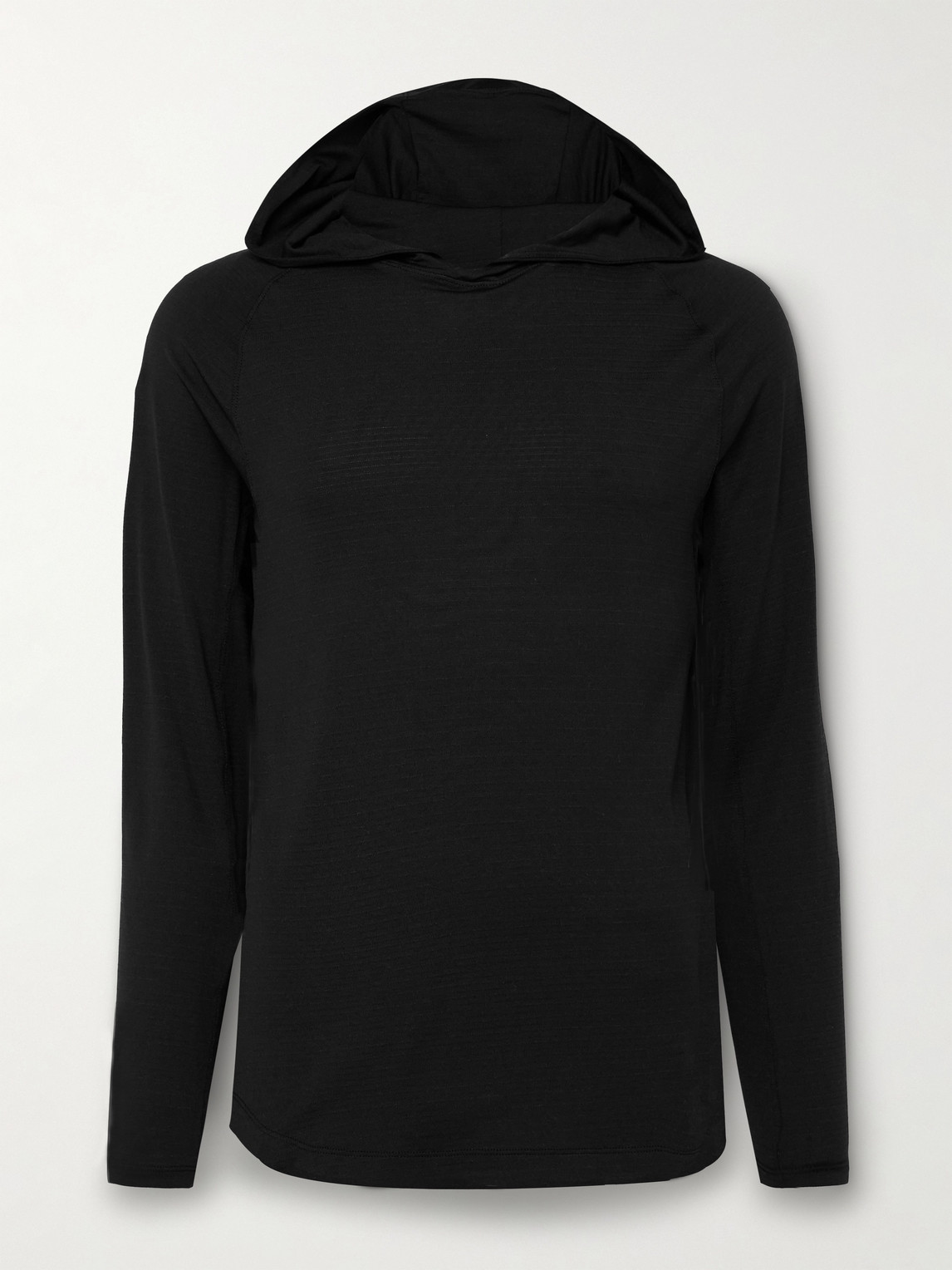 License to Train Stretch Recycled-Jersey Hoodie