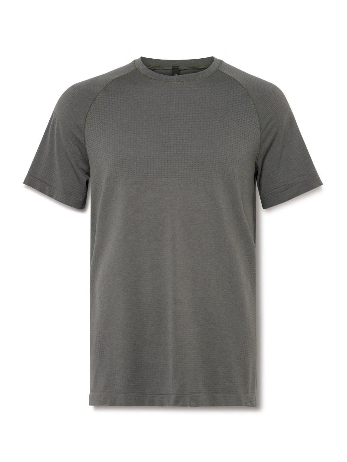 Lululemon Metal Vent Tech Short-sleeve Shirt In Gray