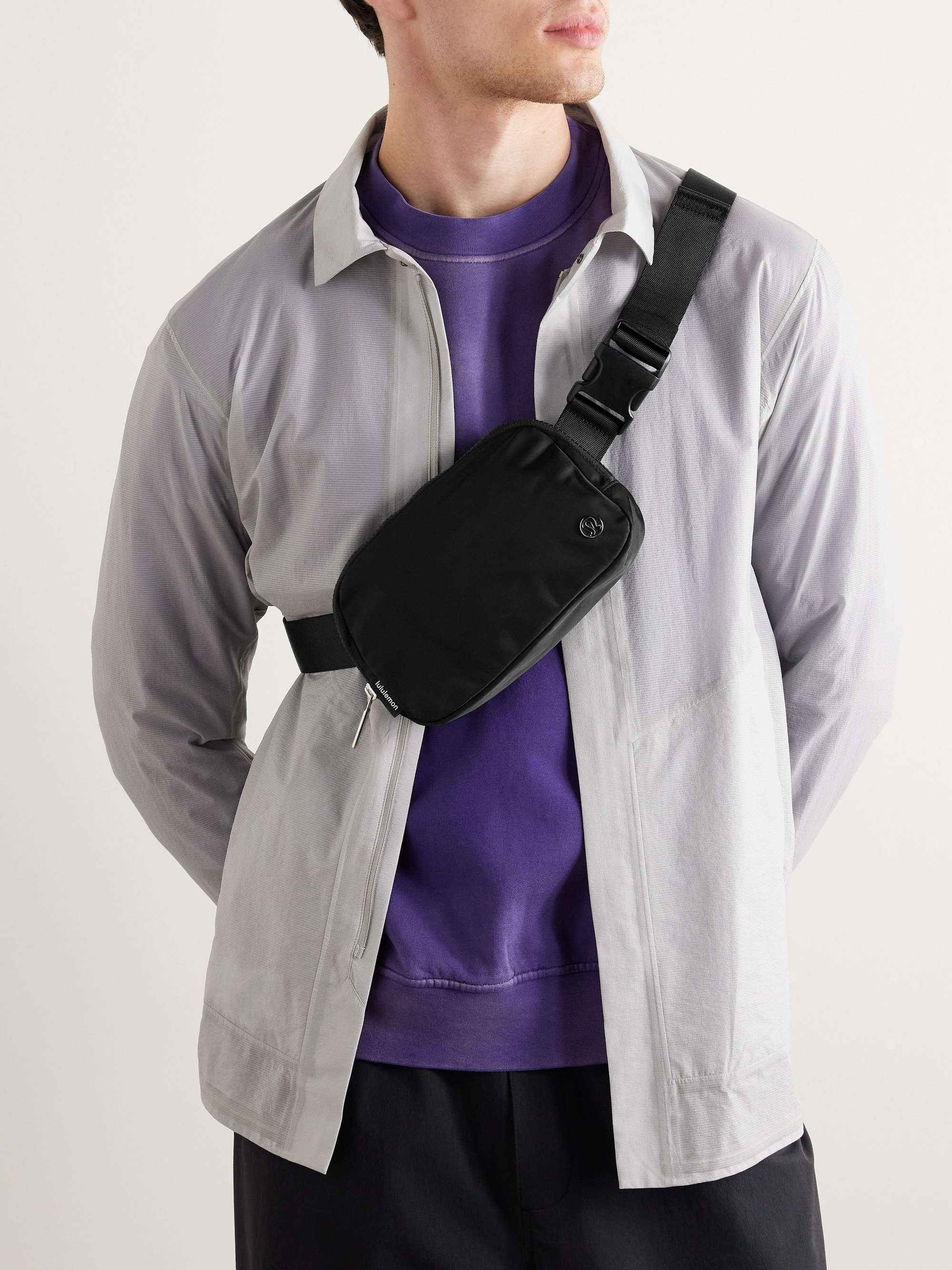 LULULEMON Everywhere Logo-Appliquéd Shell Belt Bag for Men | MR PORTER