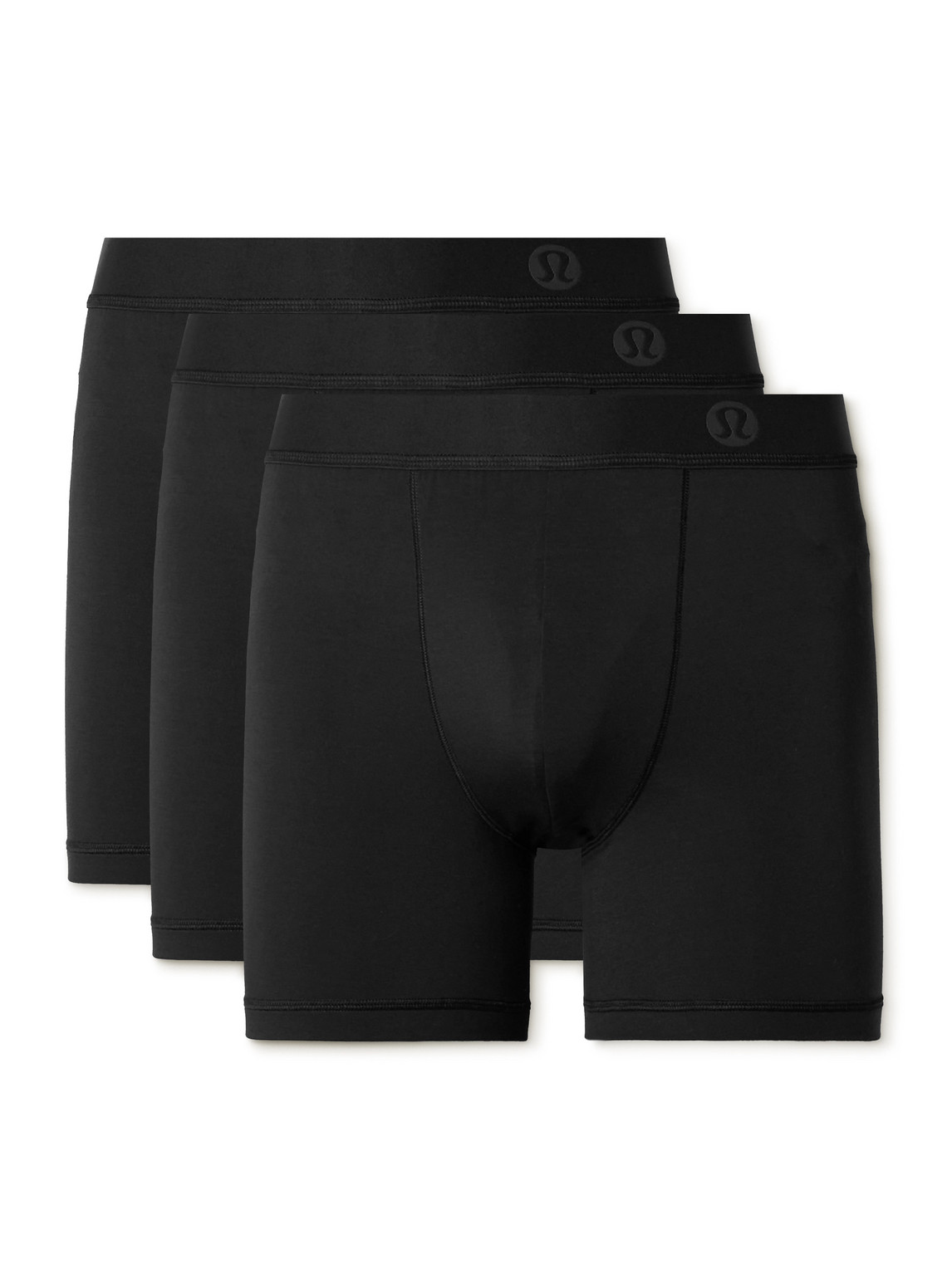 Always in Motion Three-Pack Stretch-Modal Jersey Boxer Briefs