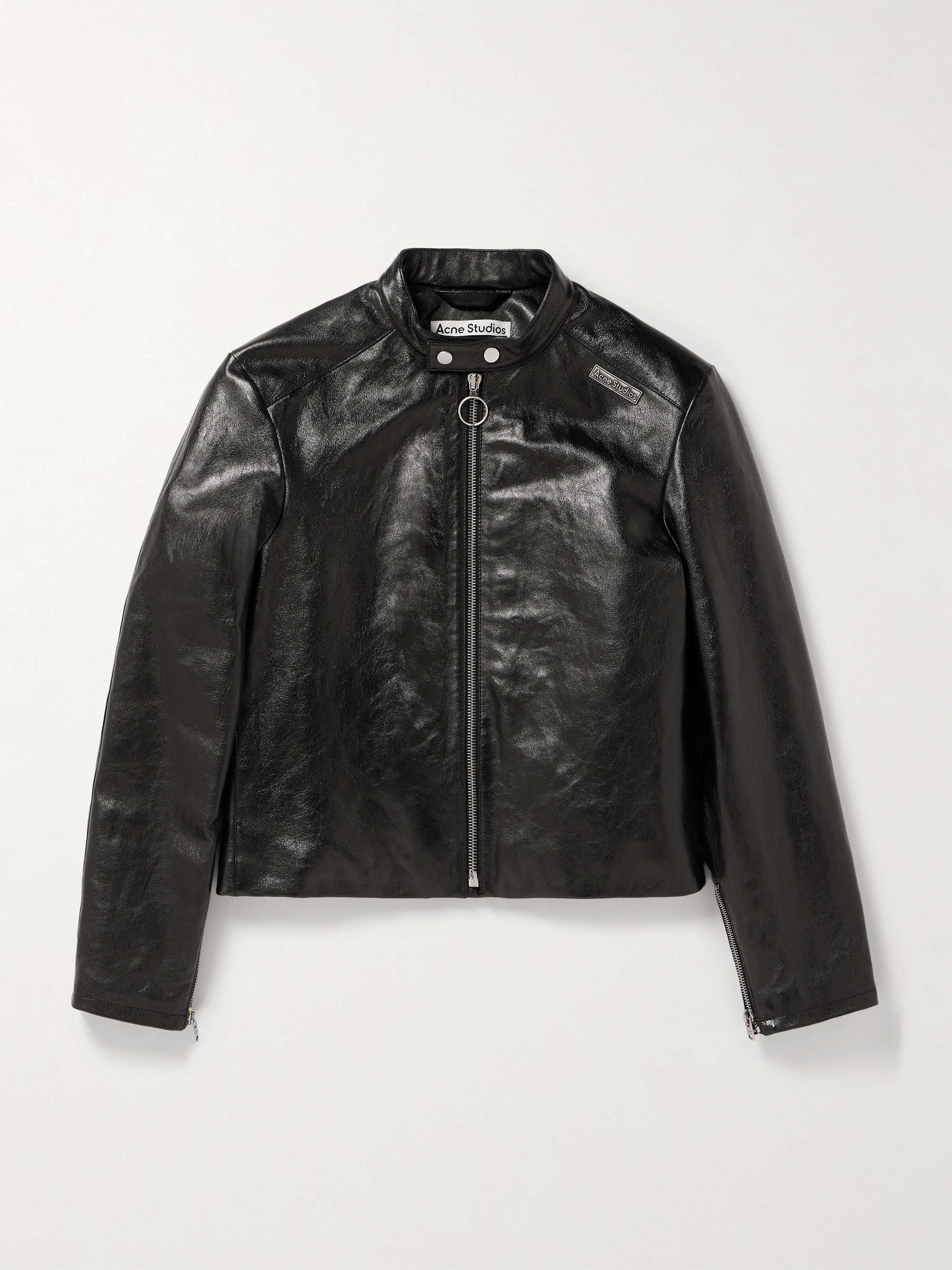 ACNE STUDIOS Leather Biker Jacket for Men | MR PORTER
