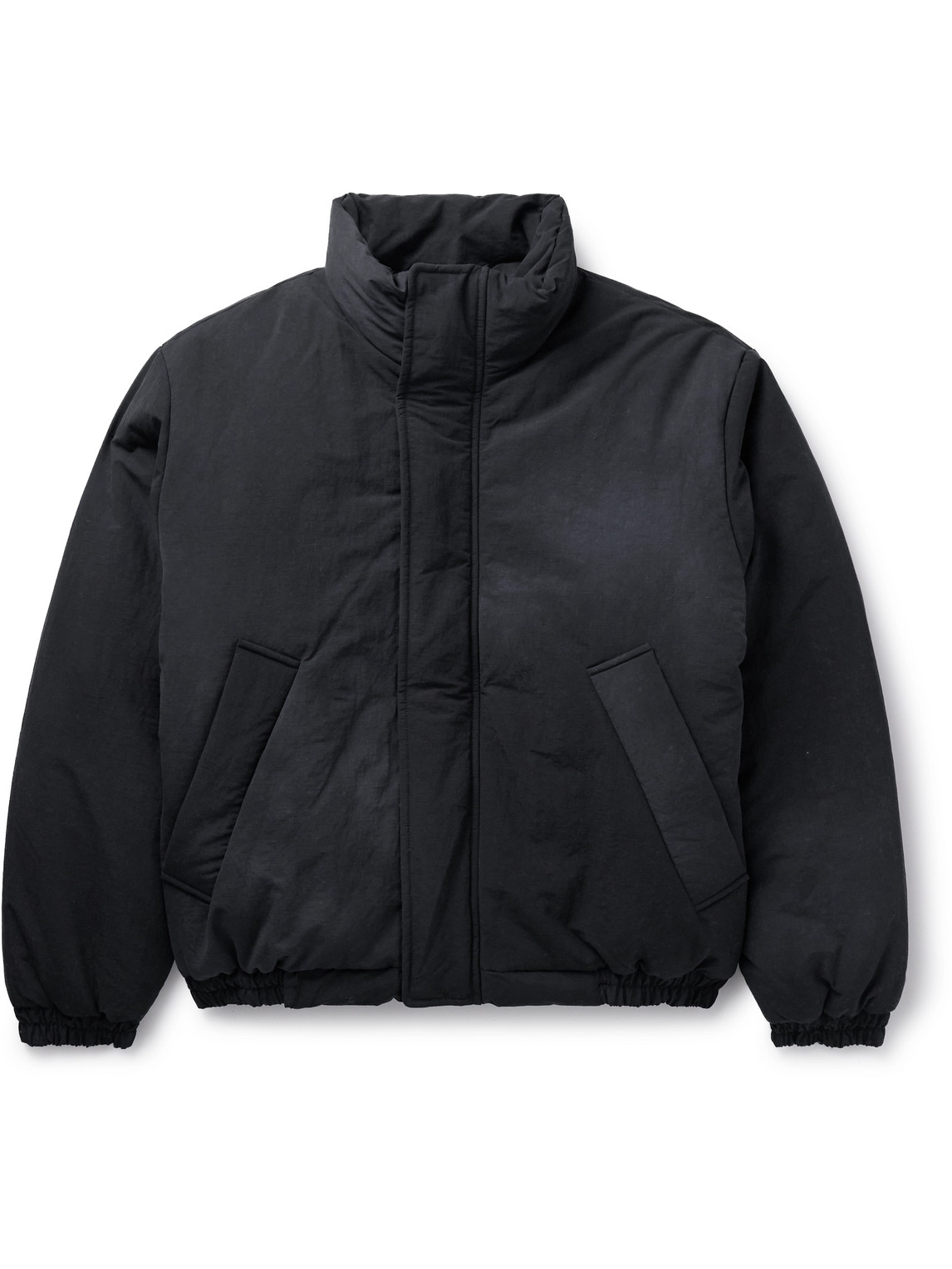 Acne Studios Osam Padded Nylon Bomber Jacket In Black