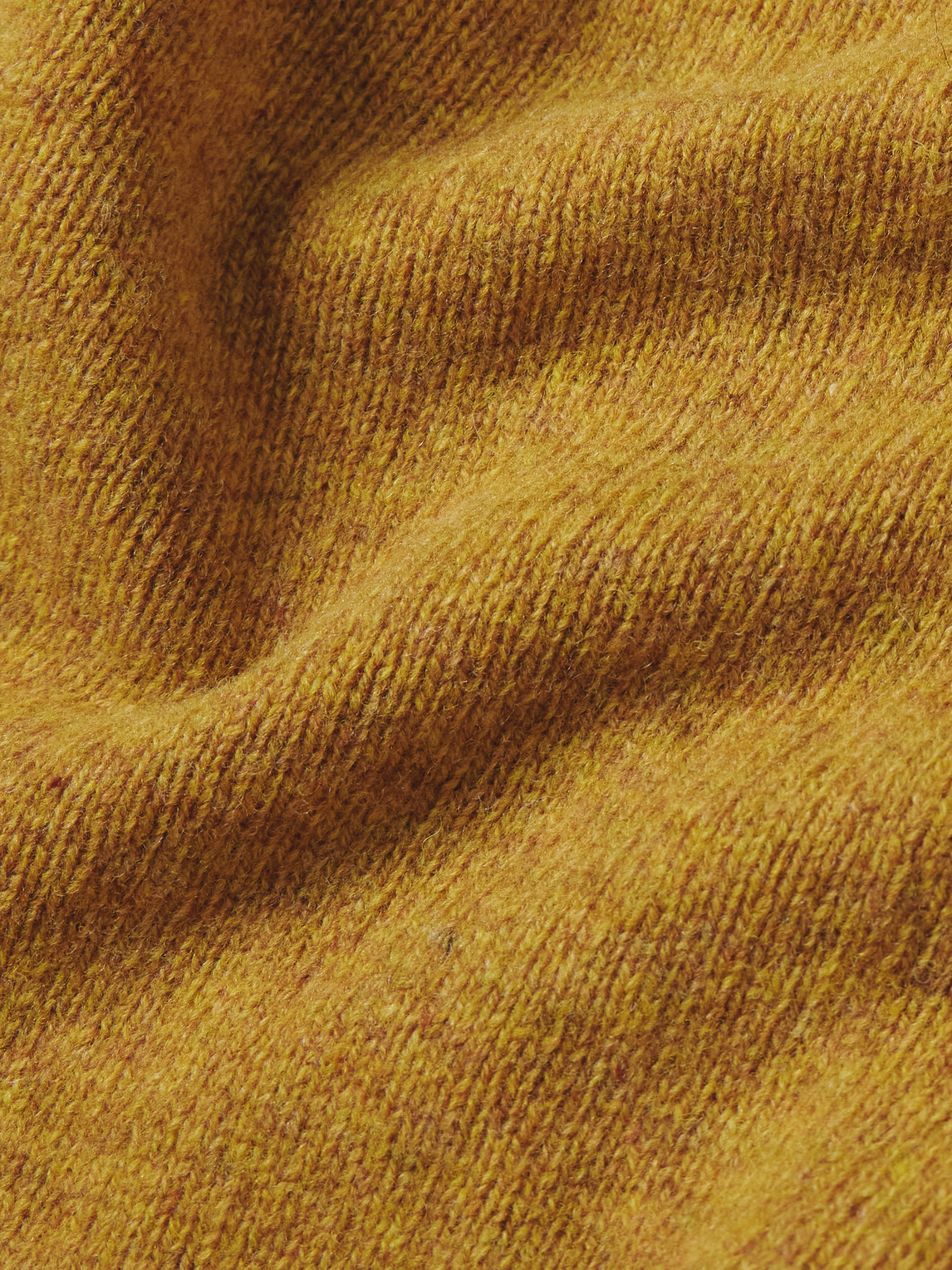 Shop Kingsman Shetland Wool Sweater In Yellow