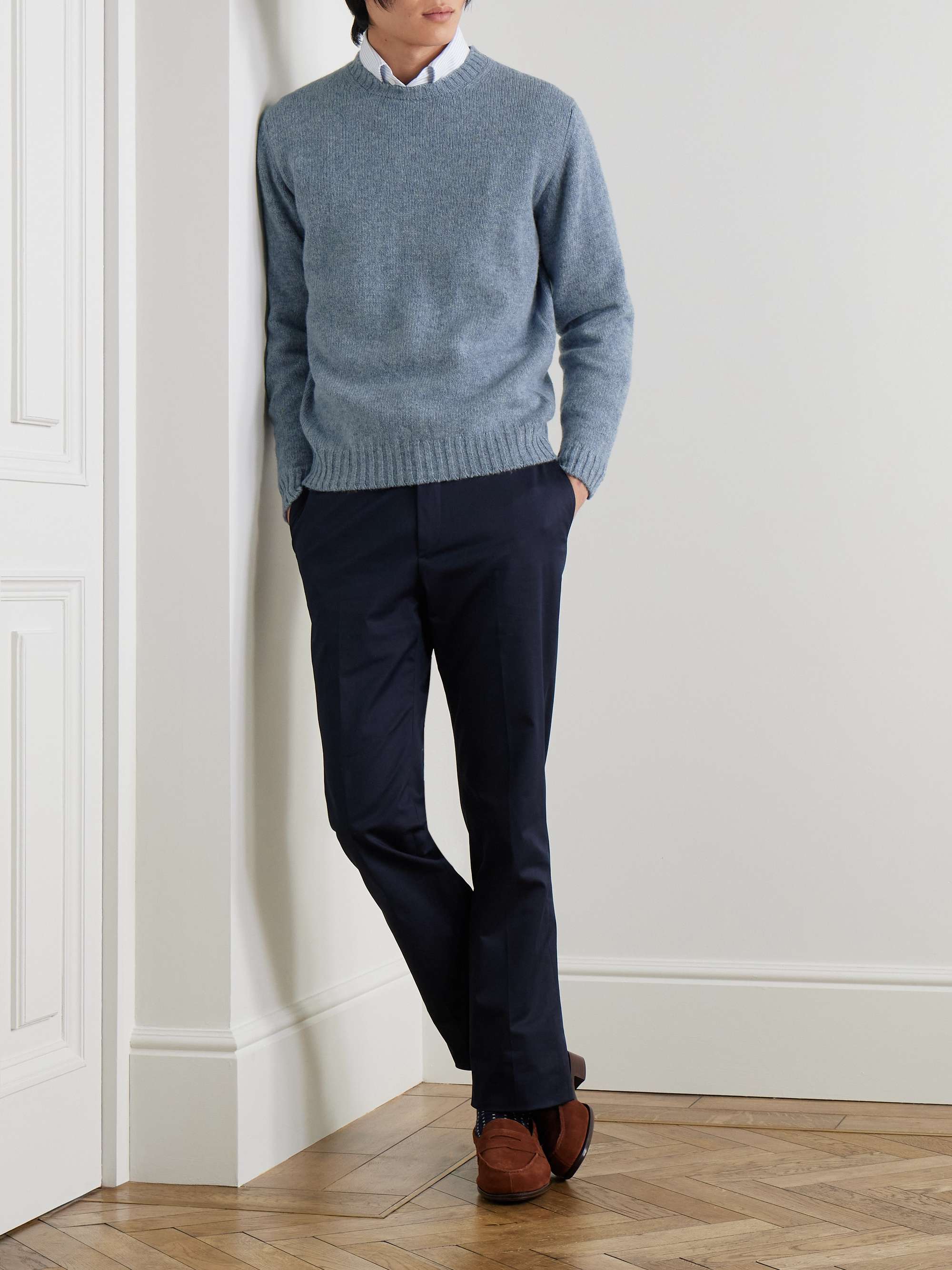 KINGSMAN Shetland Wool Rollneck Sweater for Men | MR PORTER