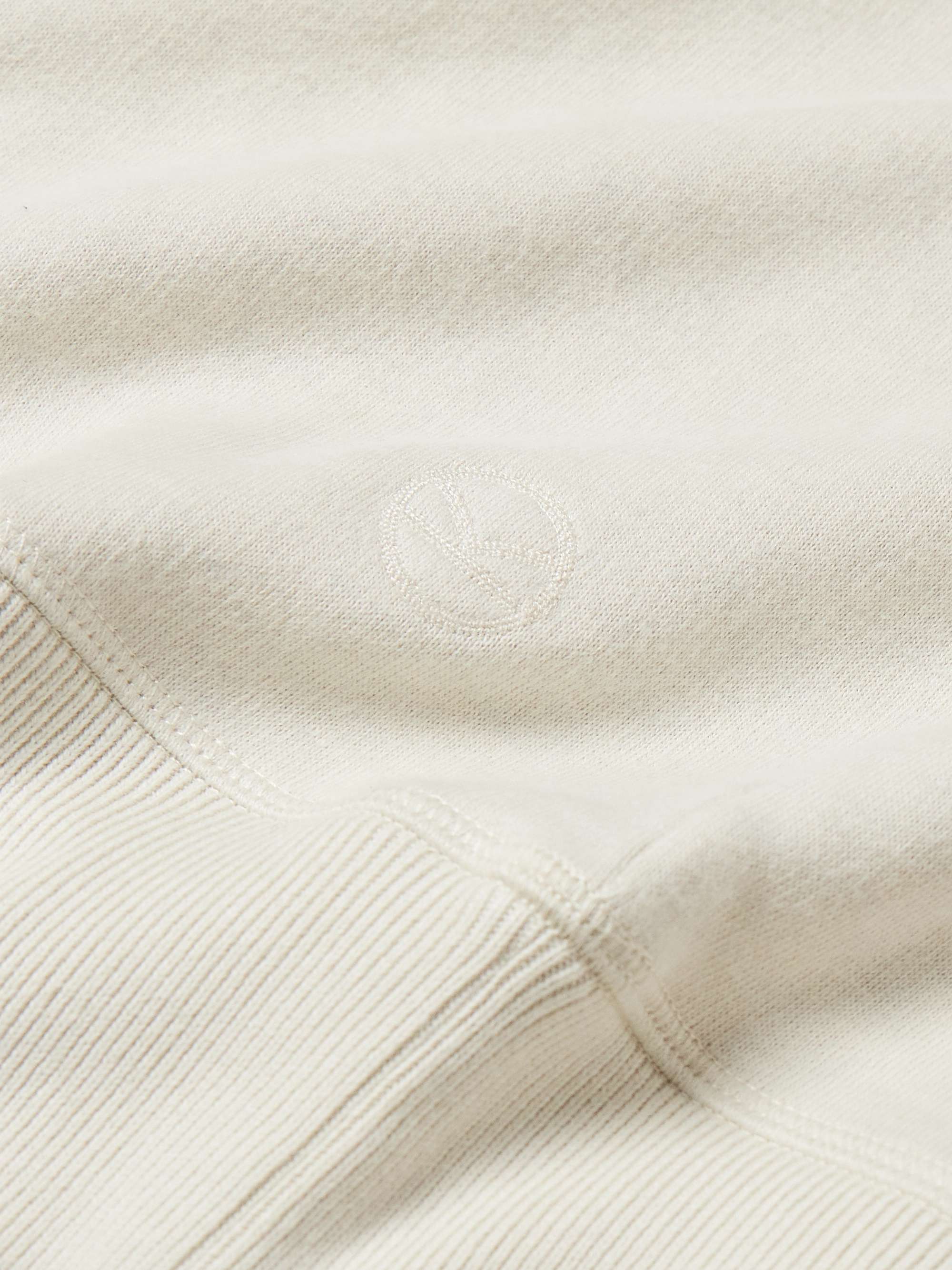 KINGSMAN Cotton and Cashmere-Blend Jersey Sweatshirt