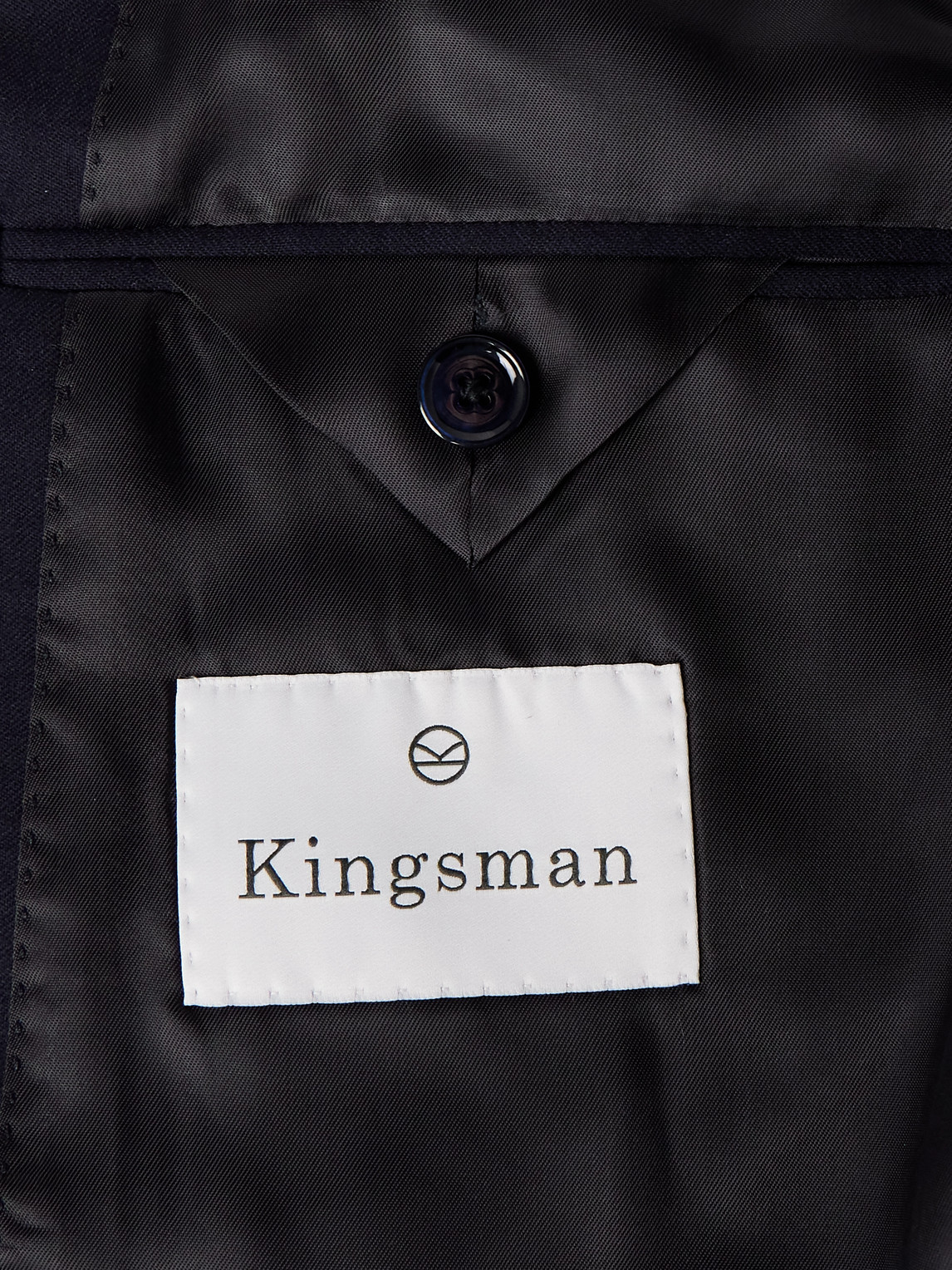 Shop Kingsman Caruso Wool-flannel Suit Jacket In Blue