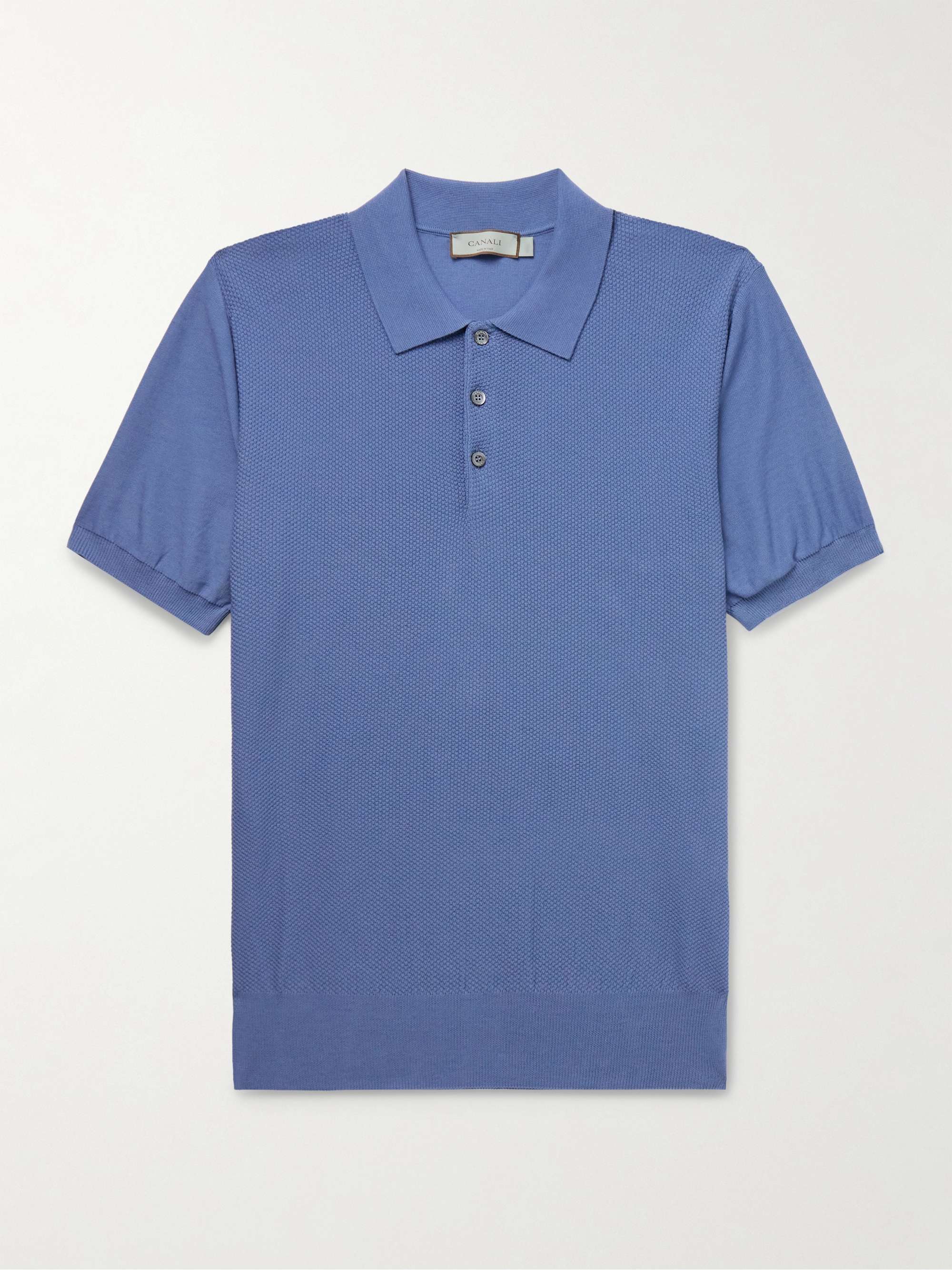 Cotton Pique Polo Shirt