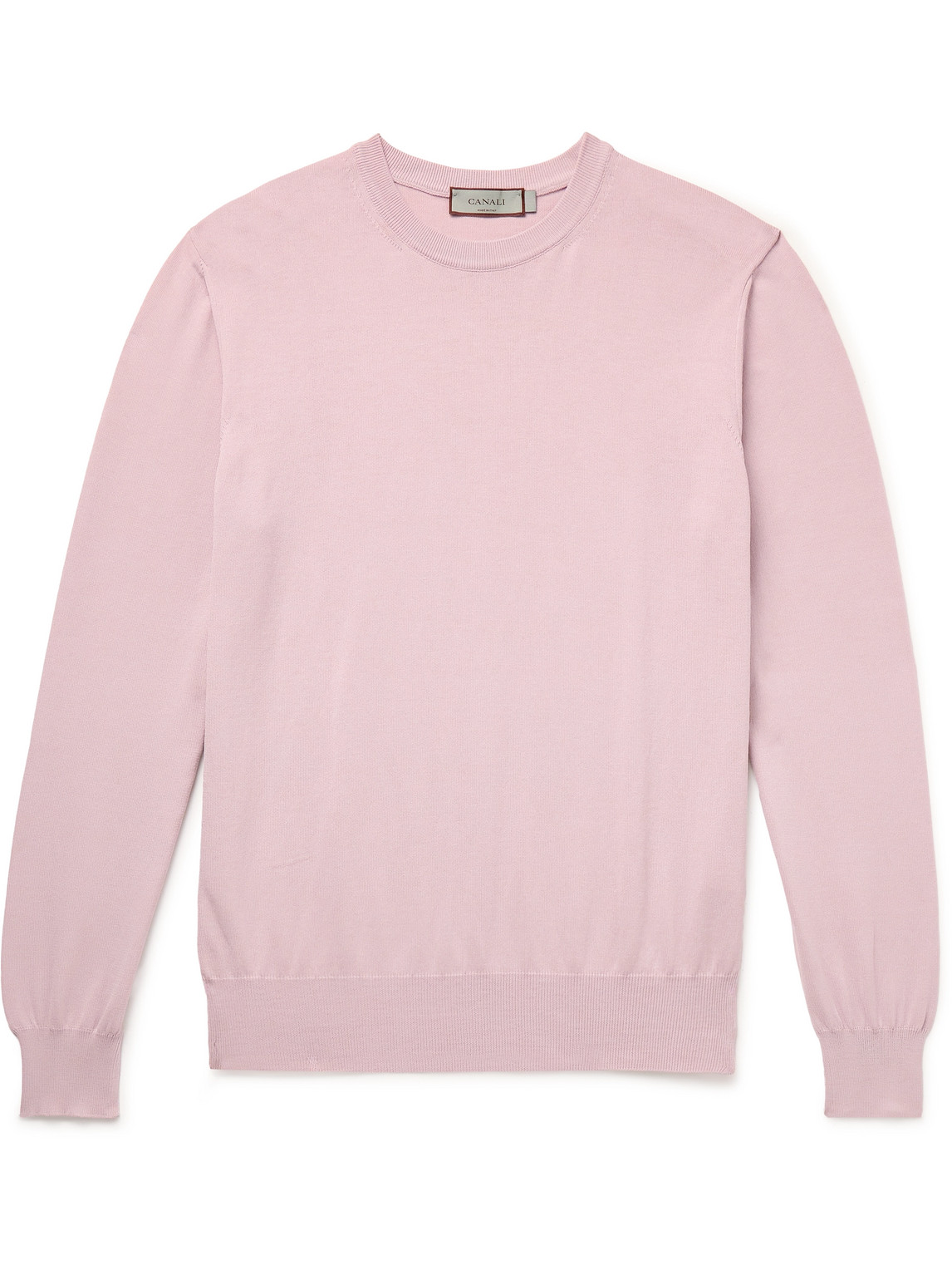 Canali Cotton Sweater In Unknown