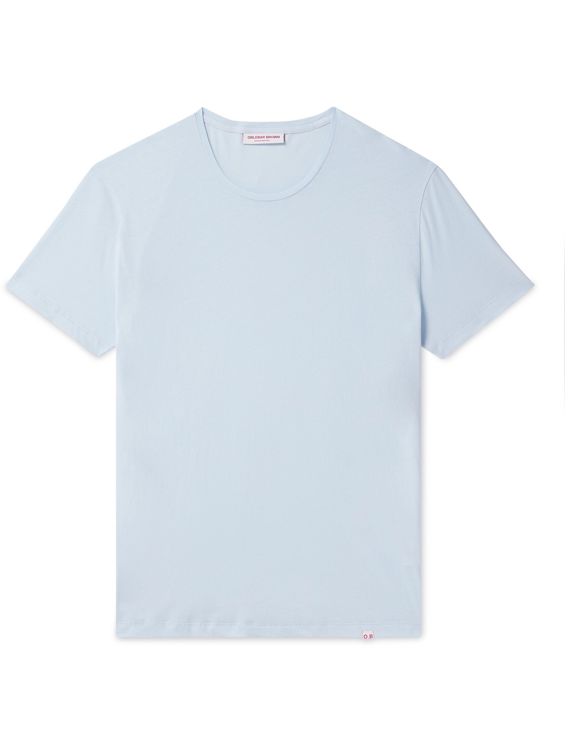 Orlebar Brown Ob-t Slim-fit Cotton-jersey T-shirt In Blue