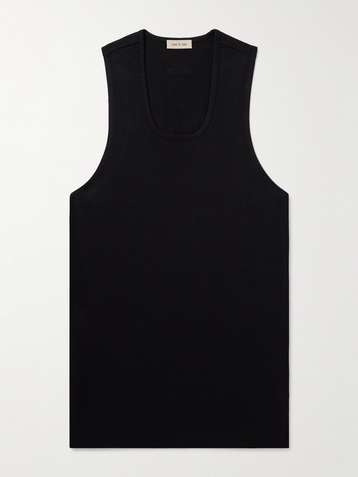 Lyocell and Pima Cotton-Blend Jersey Tank Top