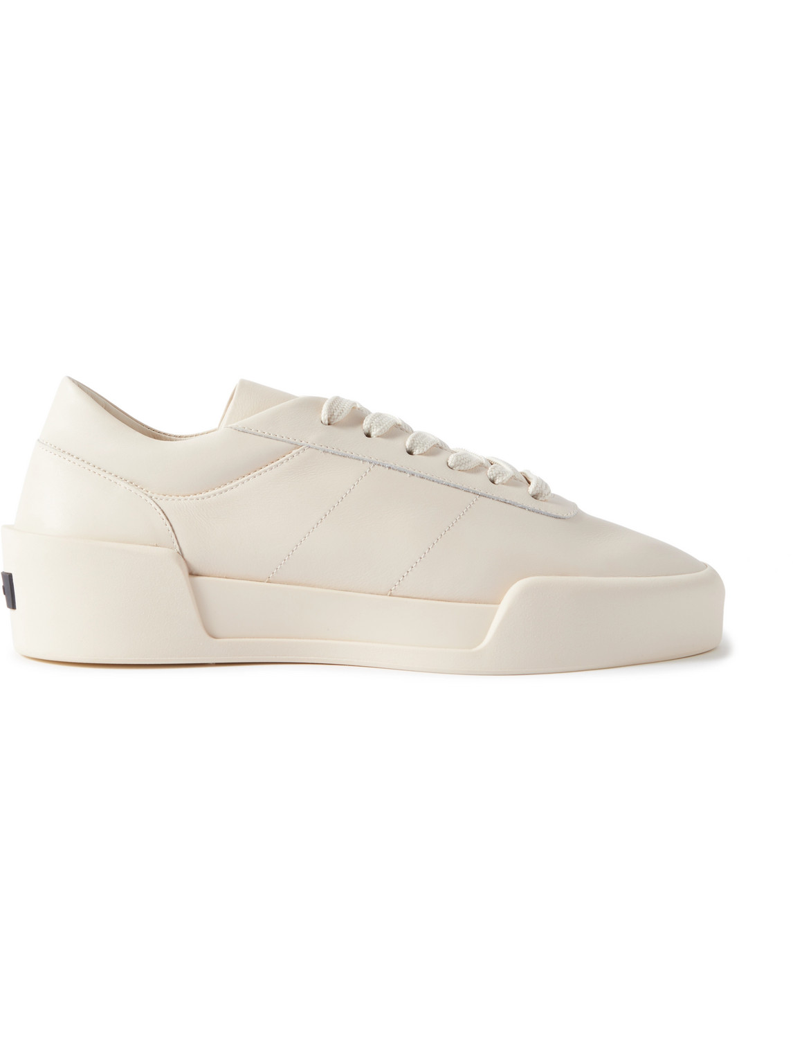 Fear Of God Aerobic Low Leather Sneakers In Neutrals
