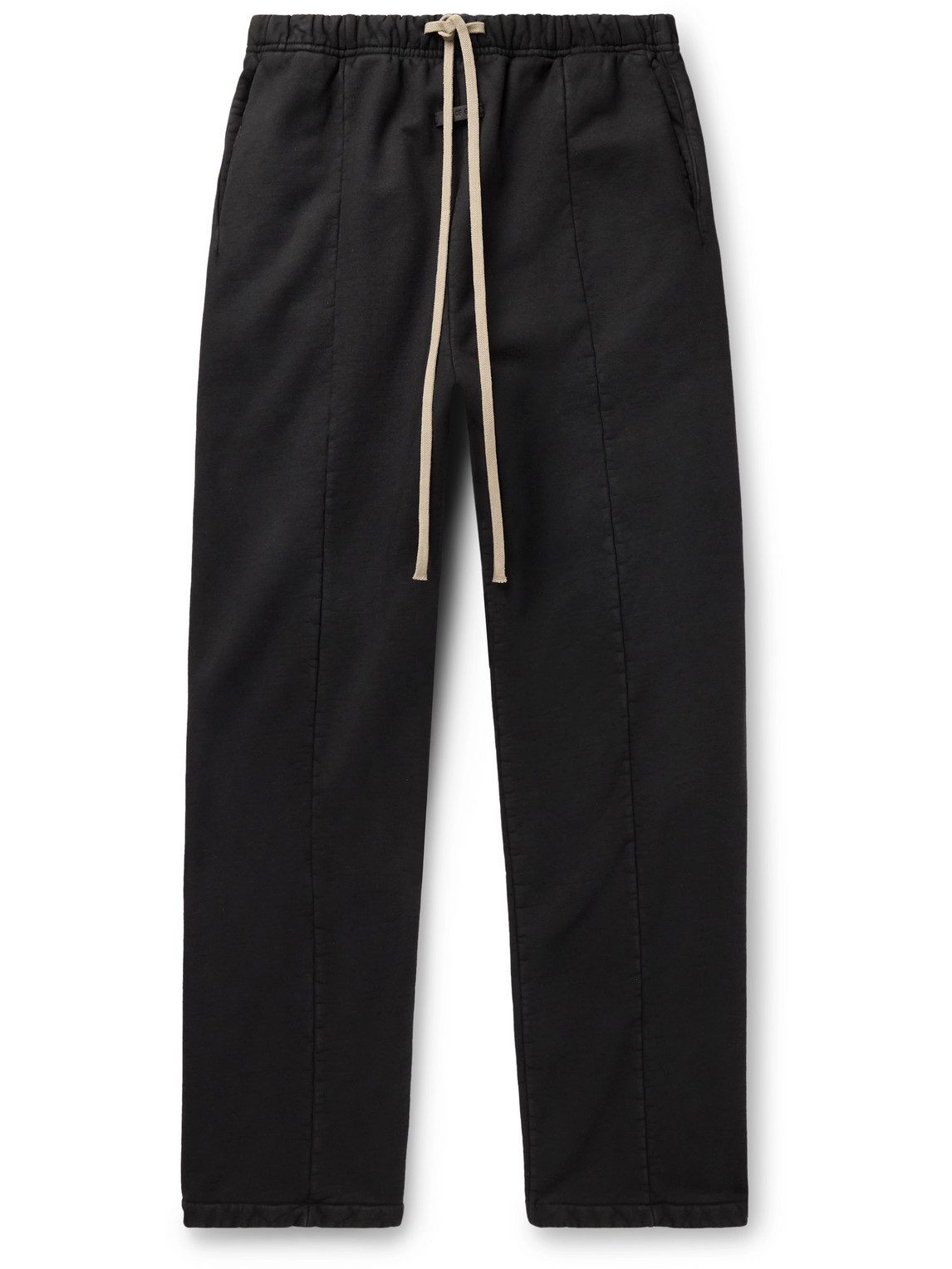 Forum Straight-Leg Logo-Appliquéd Cotton-Jersey Sweatpants