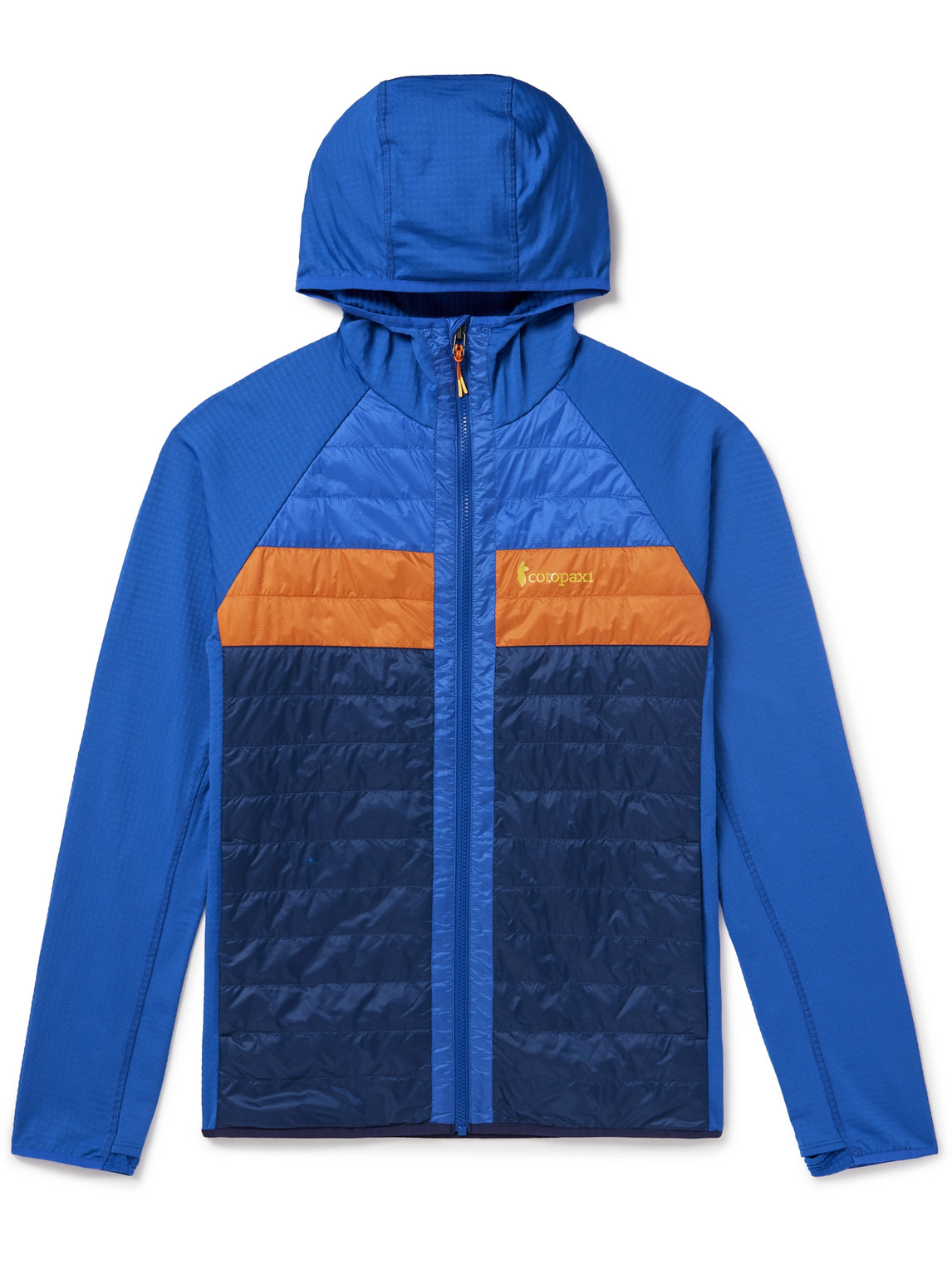 Capa Logo-Print Quilted Recycled-Nylon Ripstop Hooded Jacket