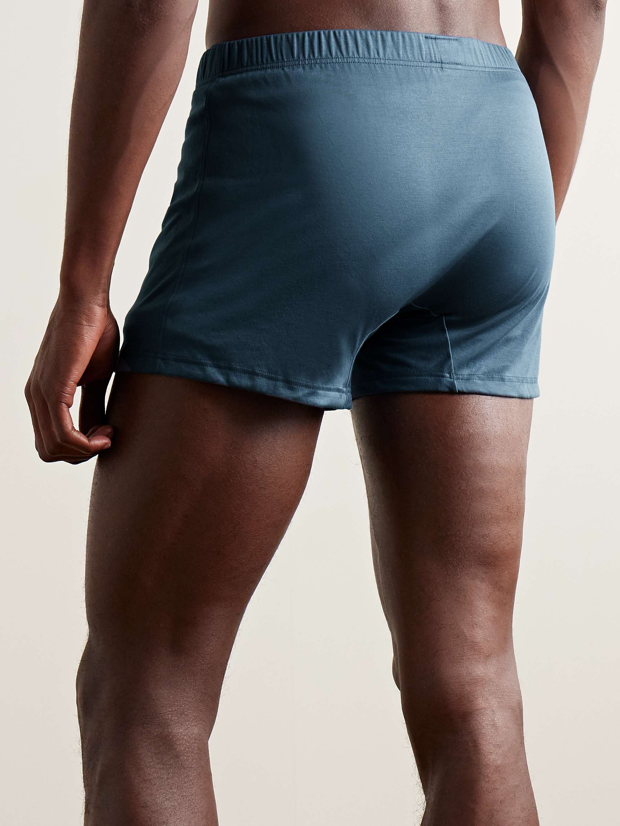 ZIMMERLI Sea Island Cotton Boxer Shorts for Men MR PORTER