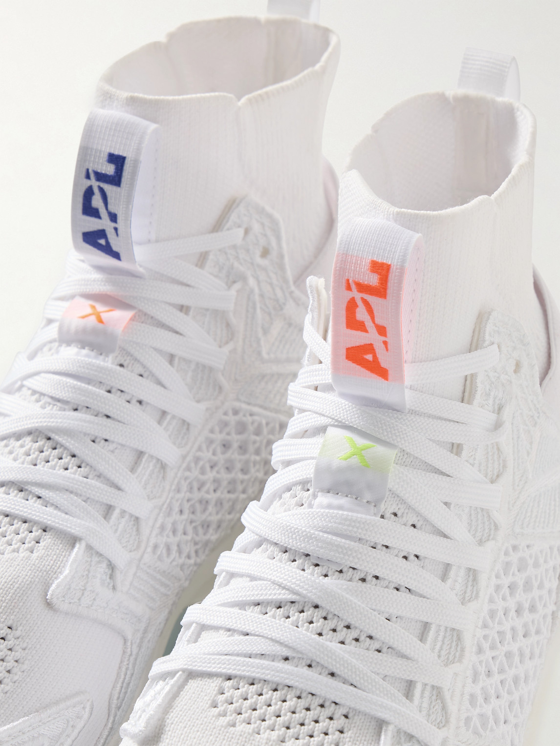 Shop Apl Athletic Propulsion Labs Concept X Techloom High-top Sneakers In White