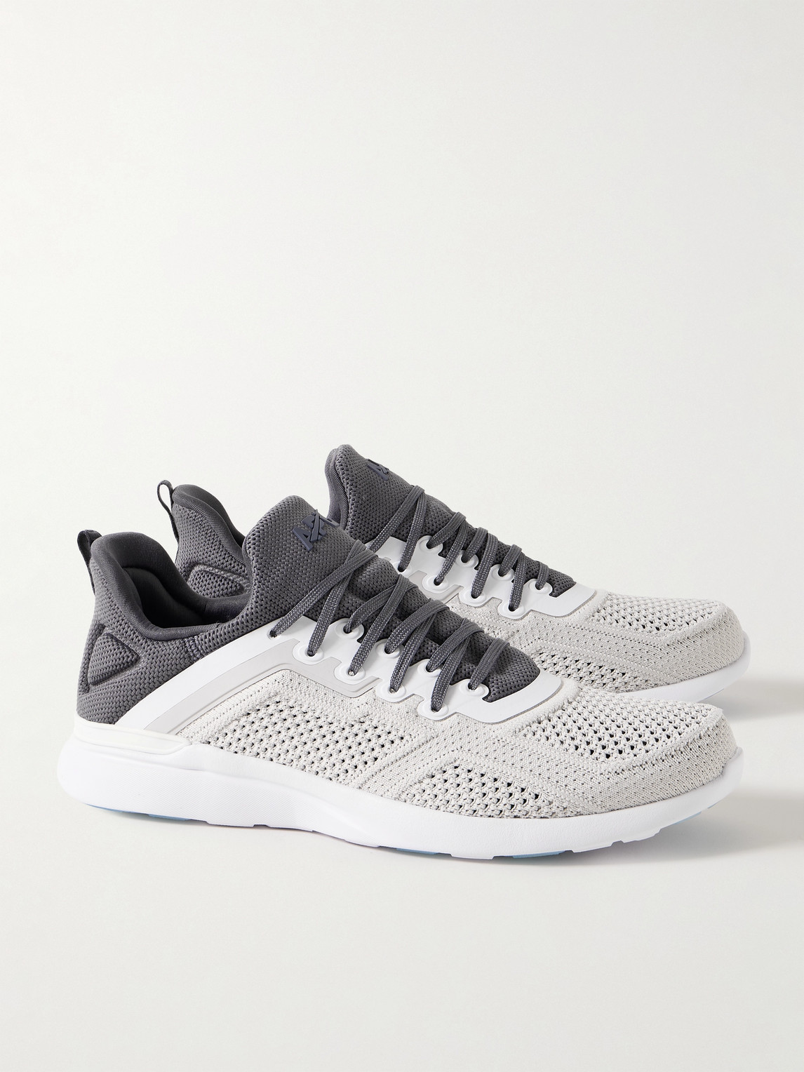 Shop Apl Athletic Propulsion Labs Techloom Tracer Running Sneakers In Gray