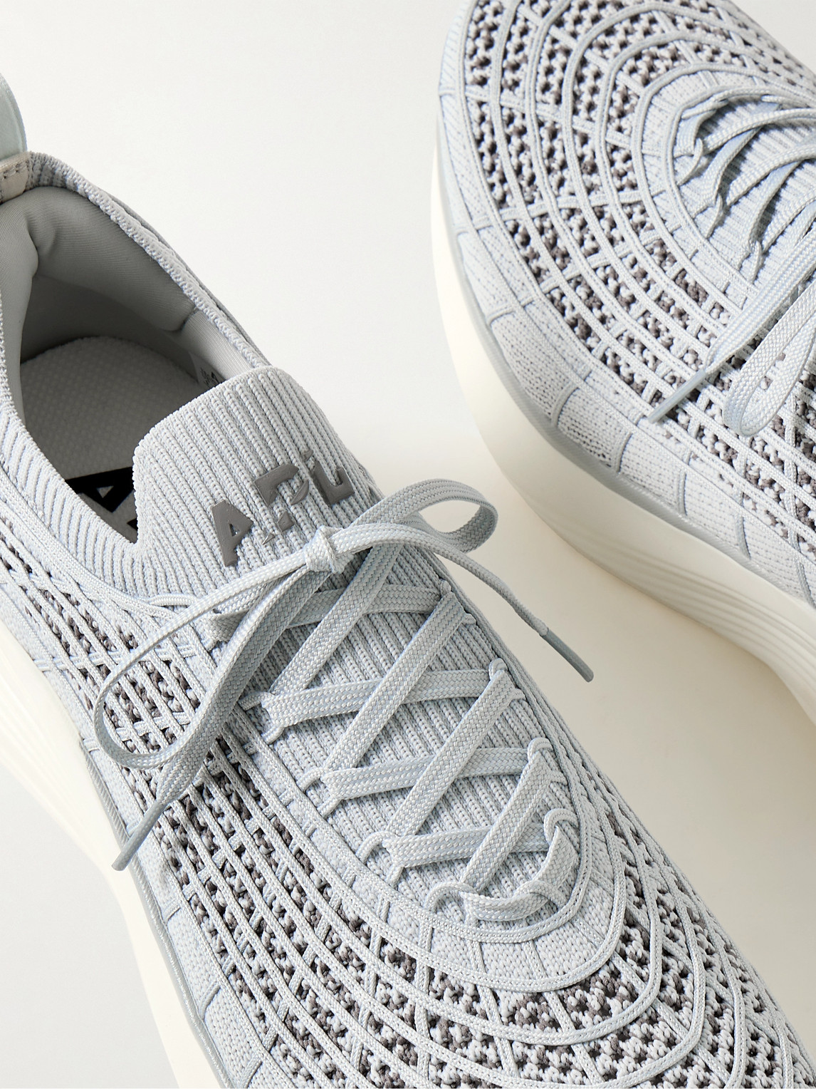 Shop Apl Athletic Propulsion Labs Techloom Zipline Running Sneakers In Gray